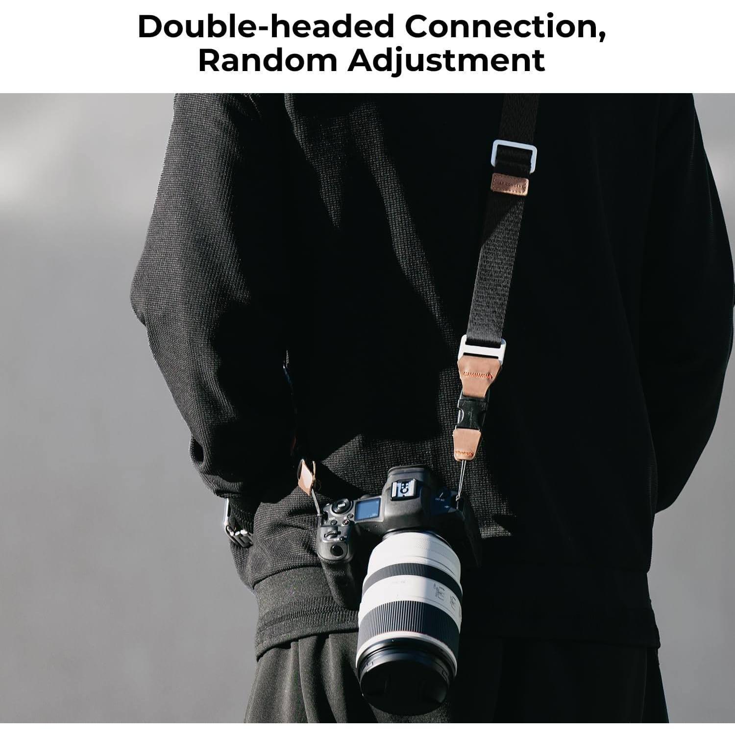 Correa de Cuello K&F Concept 32mm Ajustable para Cámara DSLR