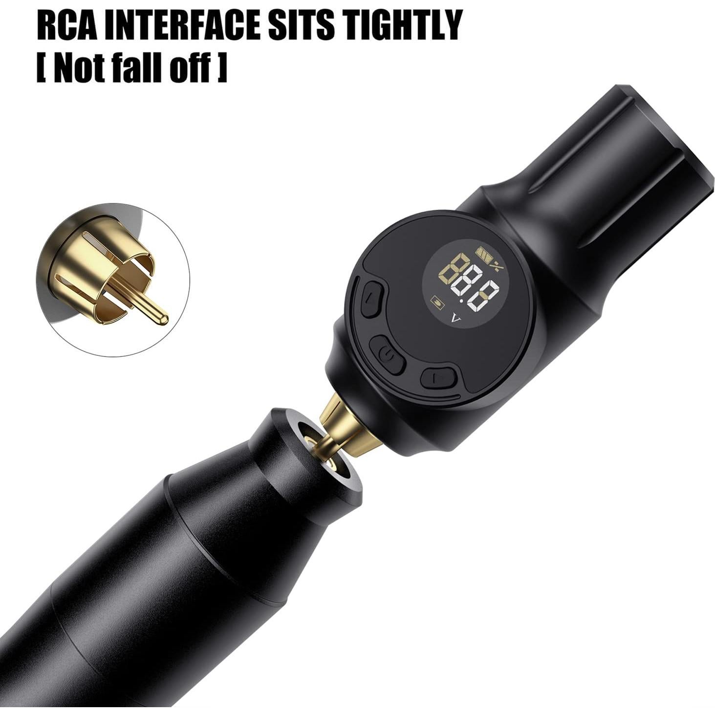 Kit de Tatuaje Inalámbrico TATELF G12 con Batería 2000mAh