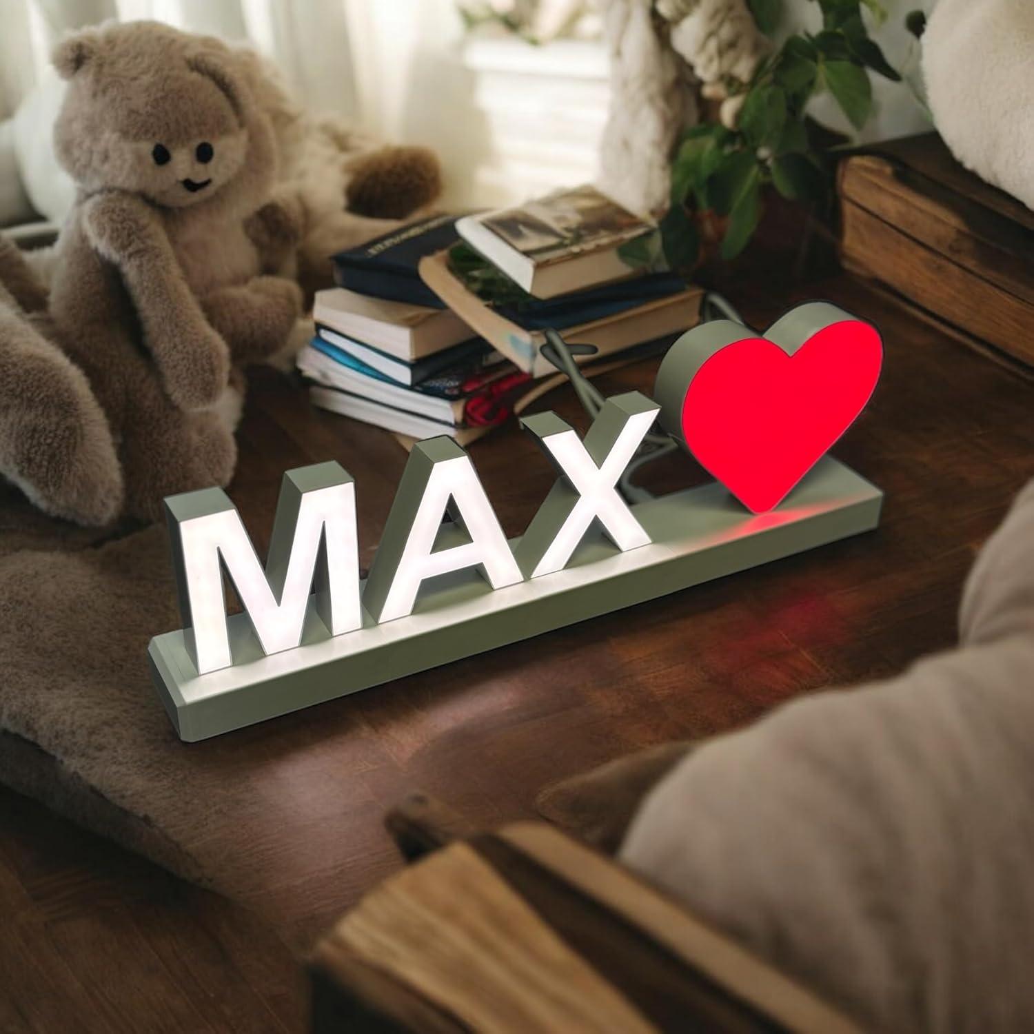 Letra LED Magnética U 9.5 cm Prime Shine - Decoración Personalizable