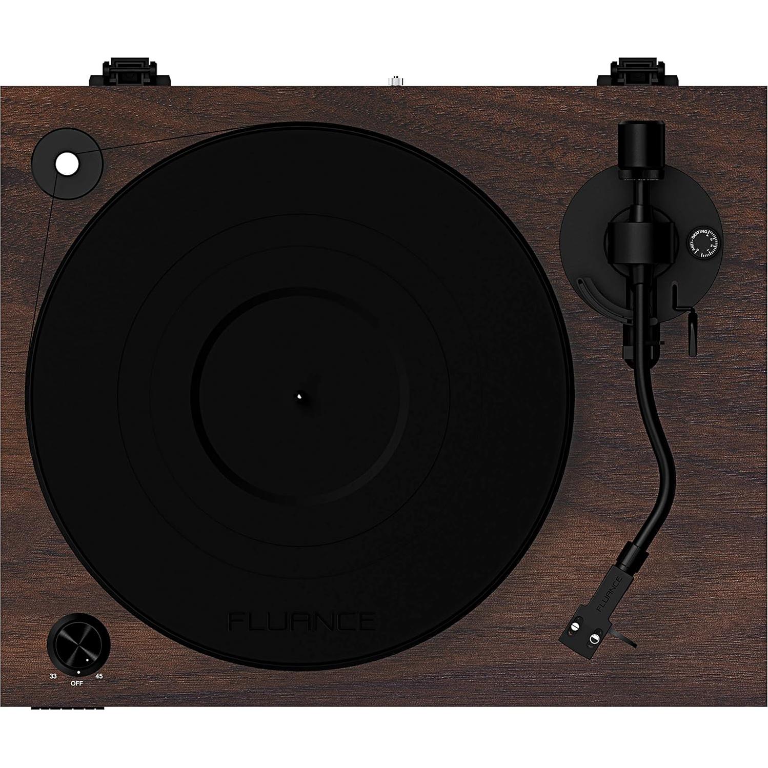 Tocadiscos Fluance RT84 Vinilo Ortofon 2M Blue Nogal