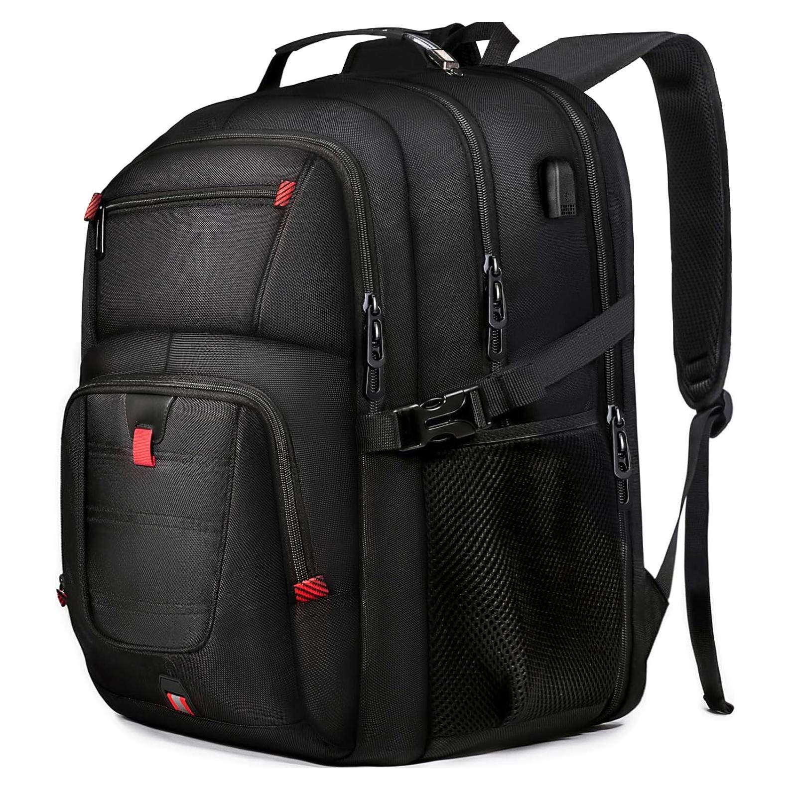 Mochila de Viaje Z-MGKISS 50L para Laptop Negra Aprobada TSA