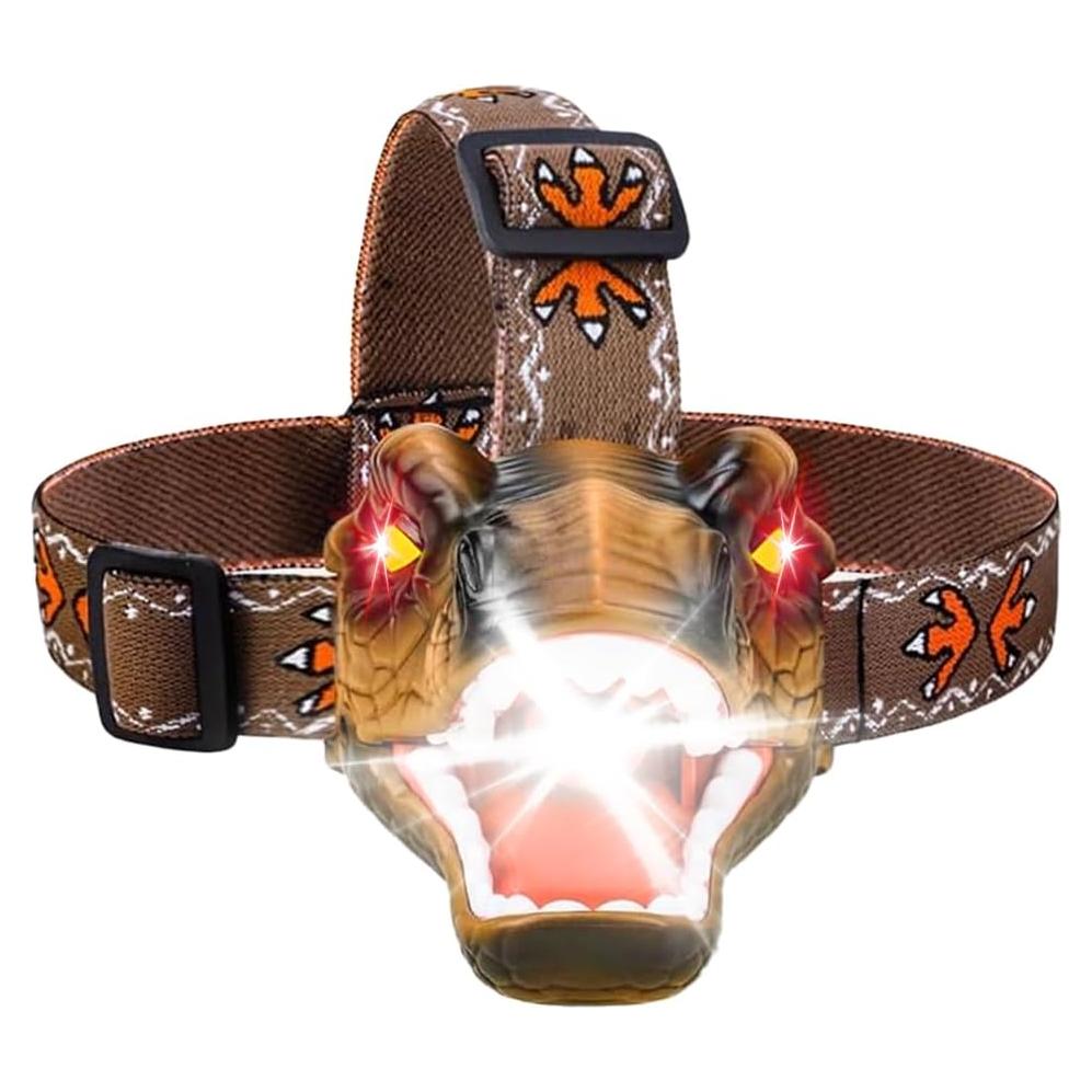 Linterna LED T-Rex Niovexium para Niños - 3 Modos de Luz