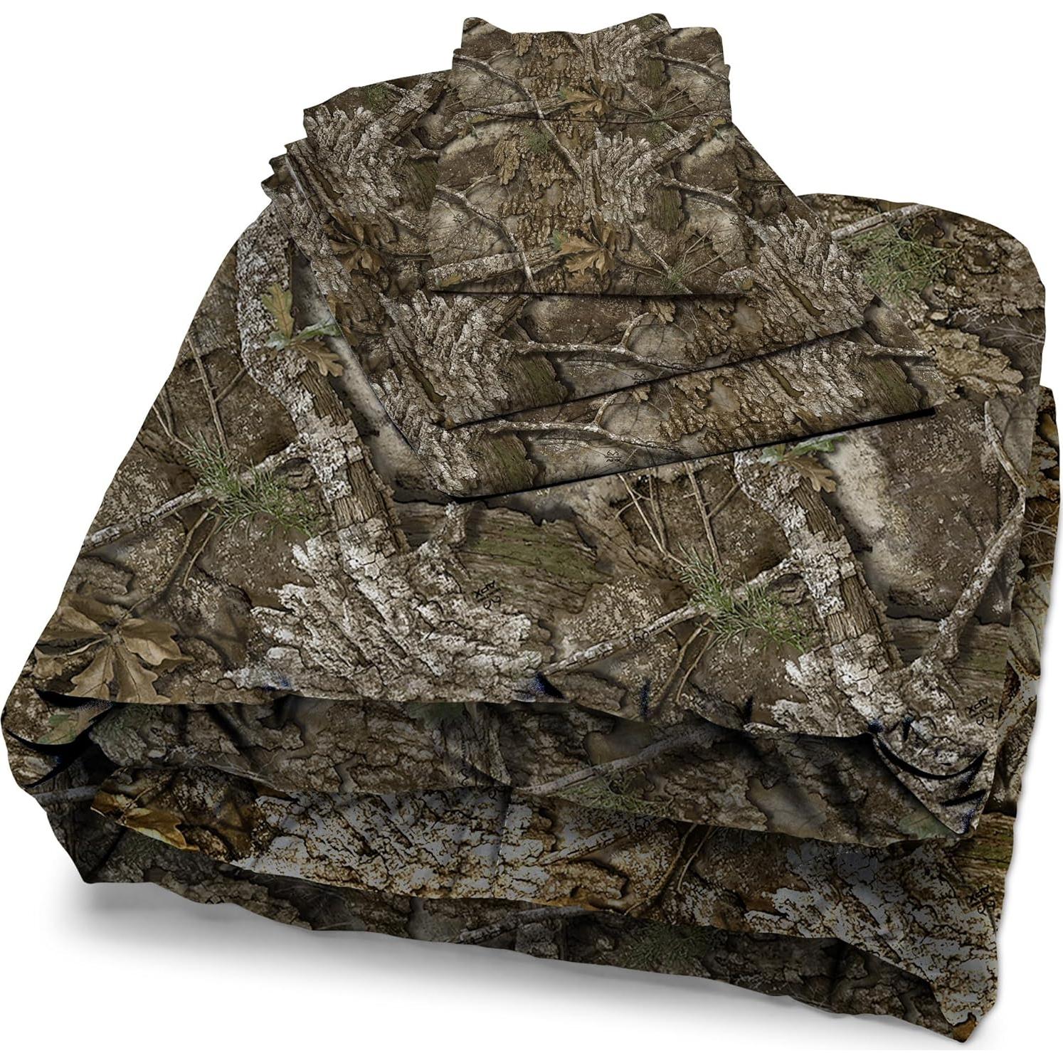 Conjunto de cama Twin Noroeste 4 piezas Camuflaje 100% Poliester