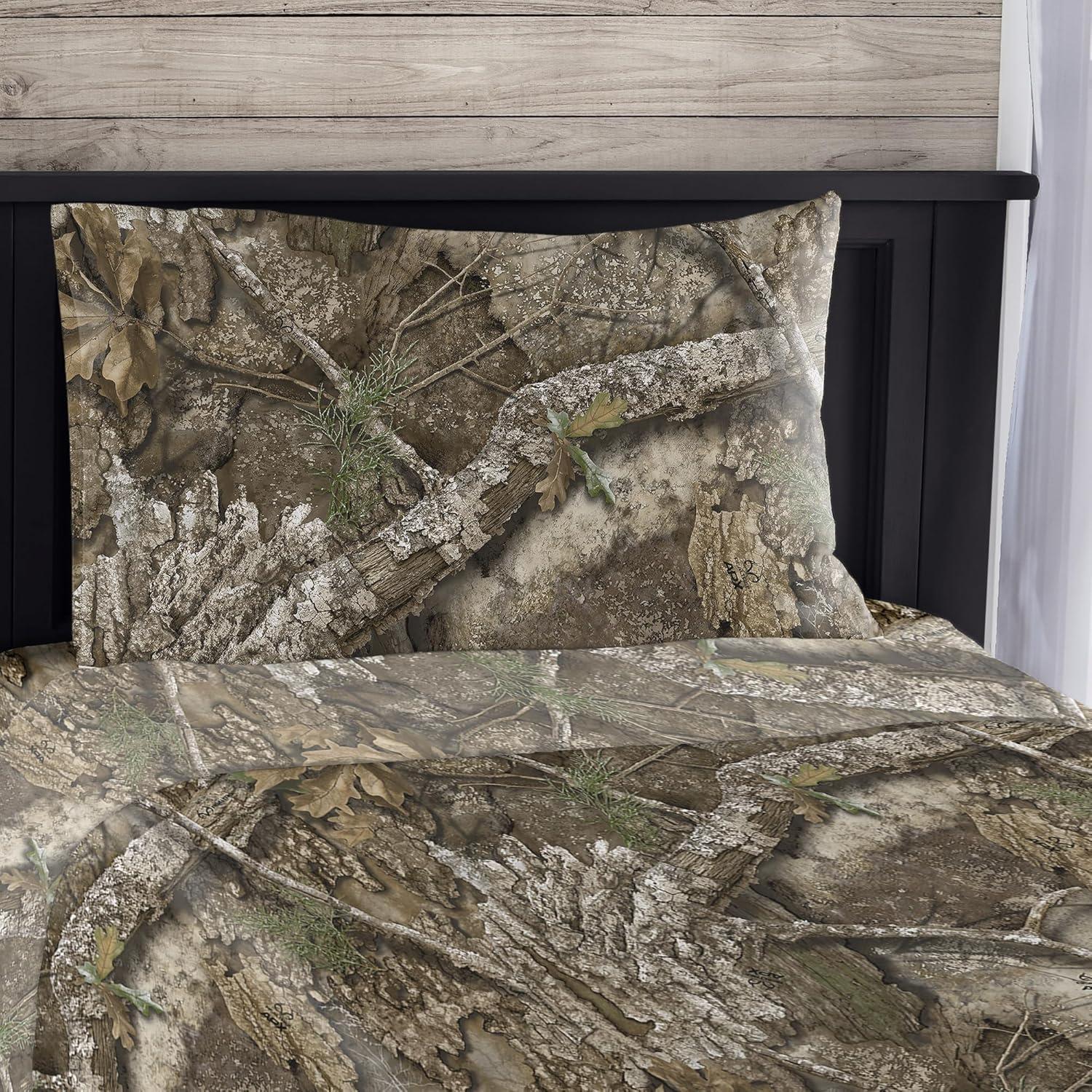 Conjunto de cama Twin Noroeste 4 piezas Camuflaje 100% Poliester
