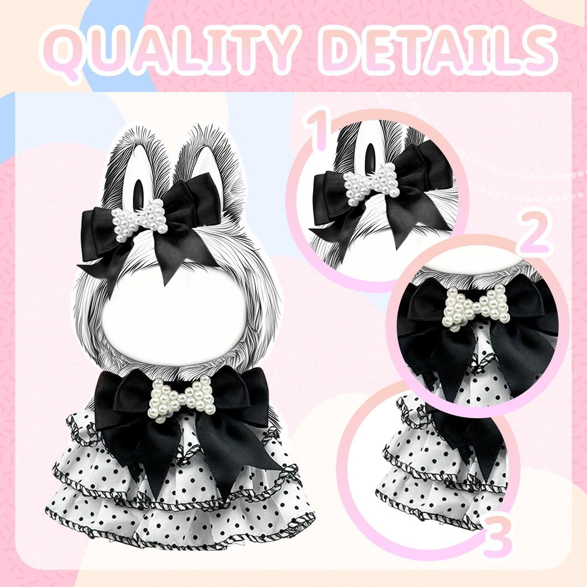 Conjunto de Ropa de Lujo para Muñeca 17 cm + Sombrero Chic