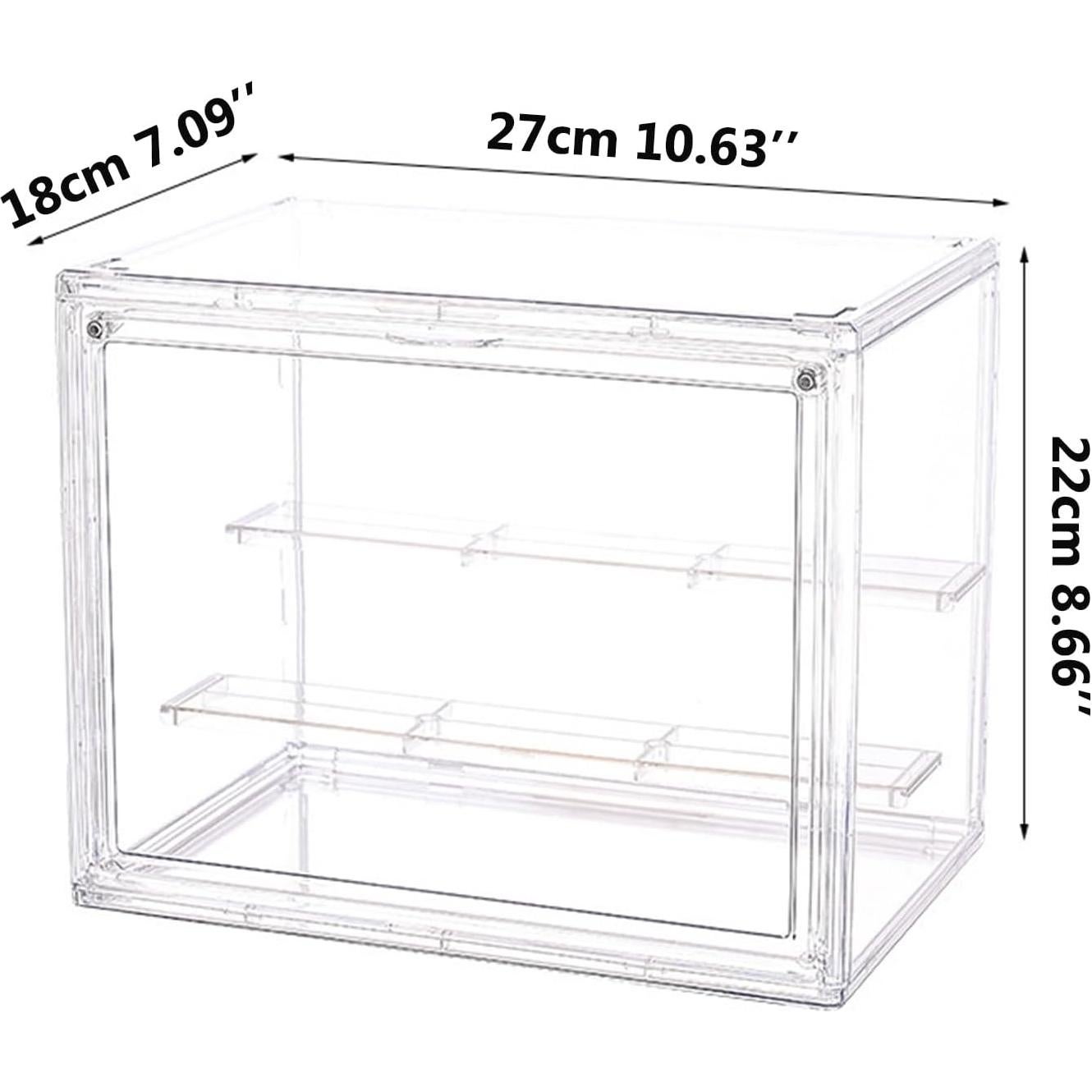 Caja de Exhibición Acrílica Transparente 27x18x22 cm - VaNaenic
