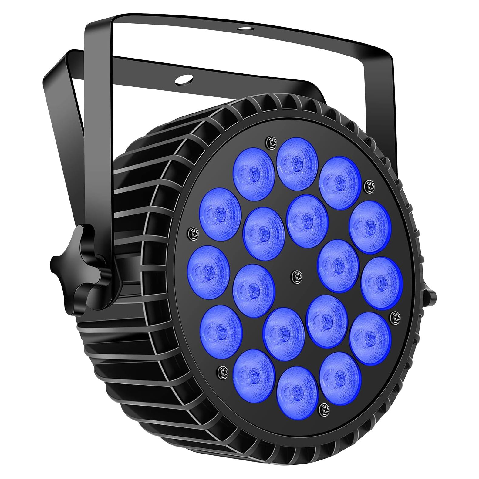 Luces Par LED U`King 12Wx18 RGBW para Escenario y Eventos