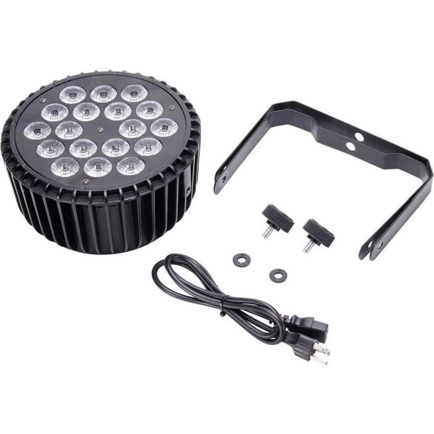 Luces Par LED U`King 12Wx18 RGBW para Escenario y Eventos