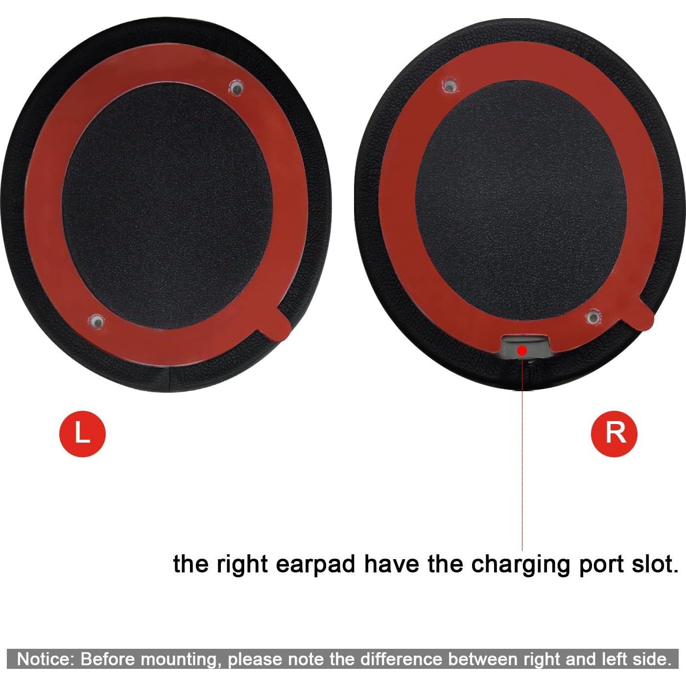 Almohadillas de Reemplazo HAOMUK para Auriculares Beats Solo 2 y 3