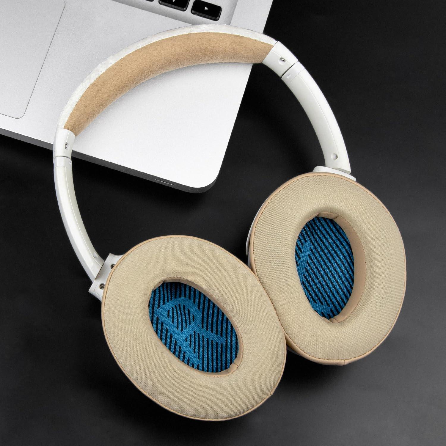 Almohadillas de Gel Refrigerante SoloWIT para Auriculares Bose - Beige