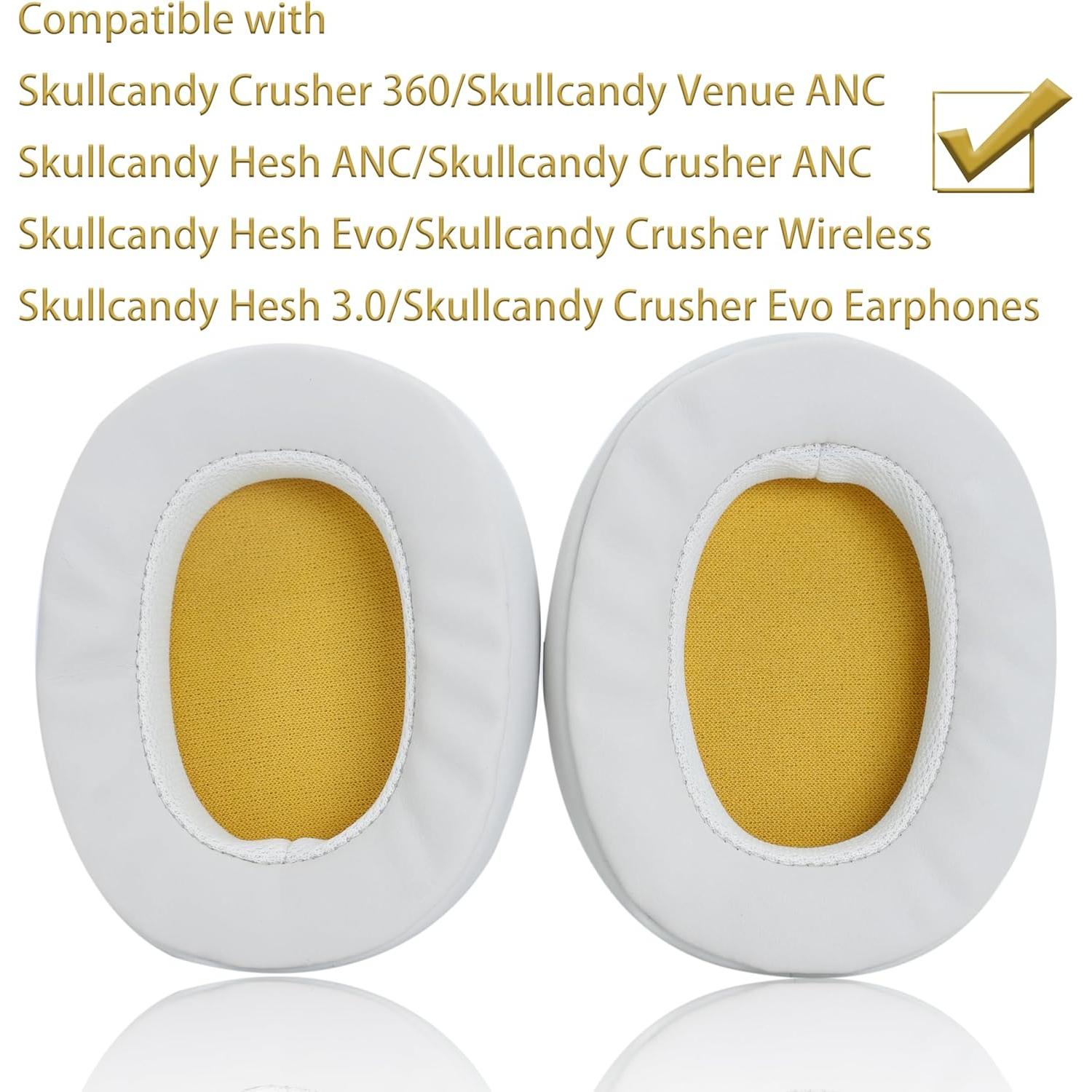 Almohadillas de Repuesto Akkiv para Auriculares Skullcandy Beige