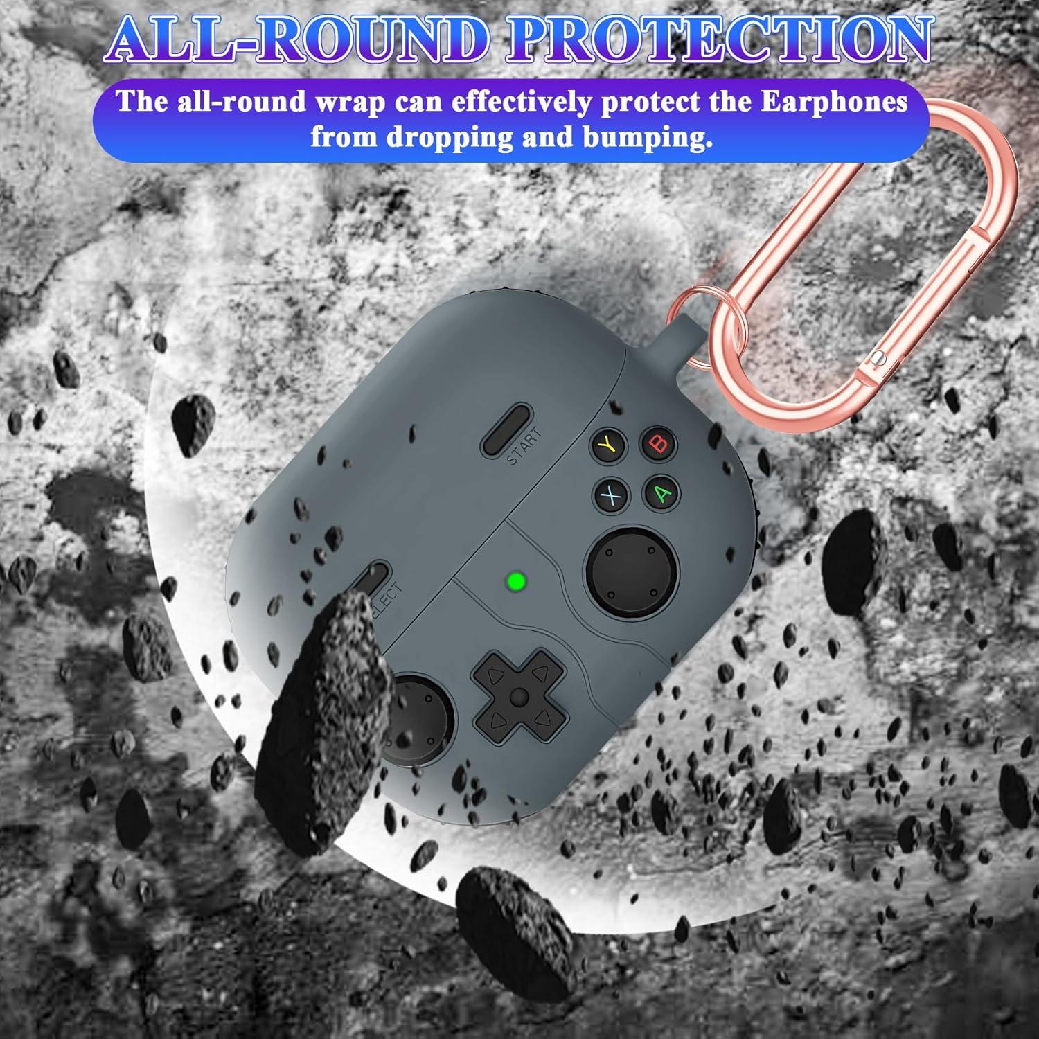 Estuche de Silicona OneNine para Samsung Galaxy Buds 3 Pro - Gris Oscuro