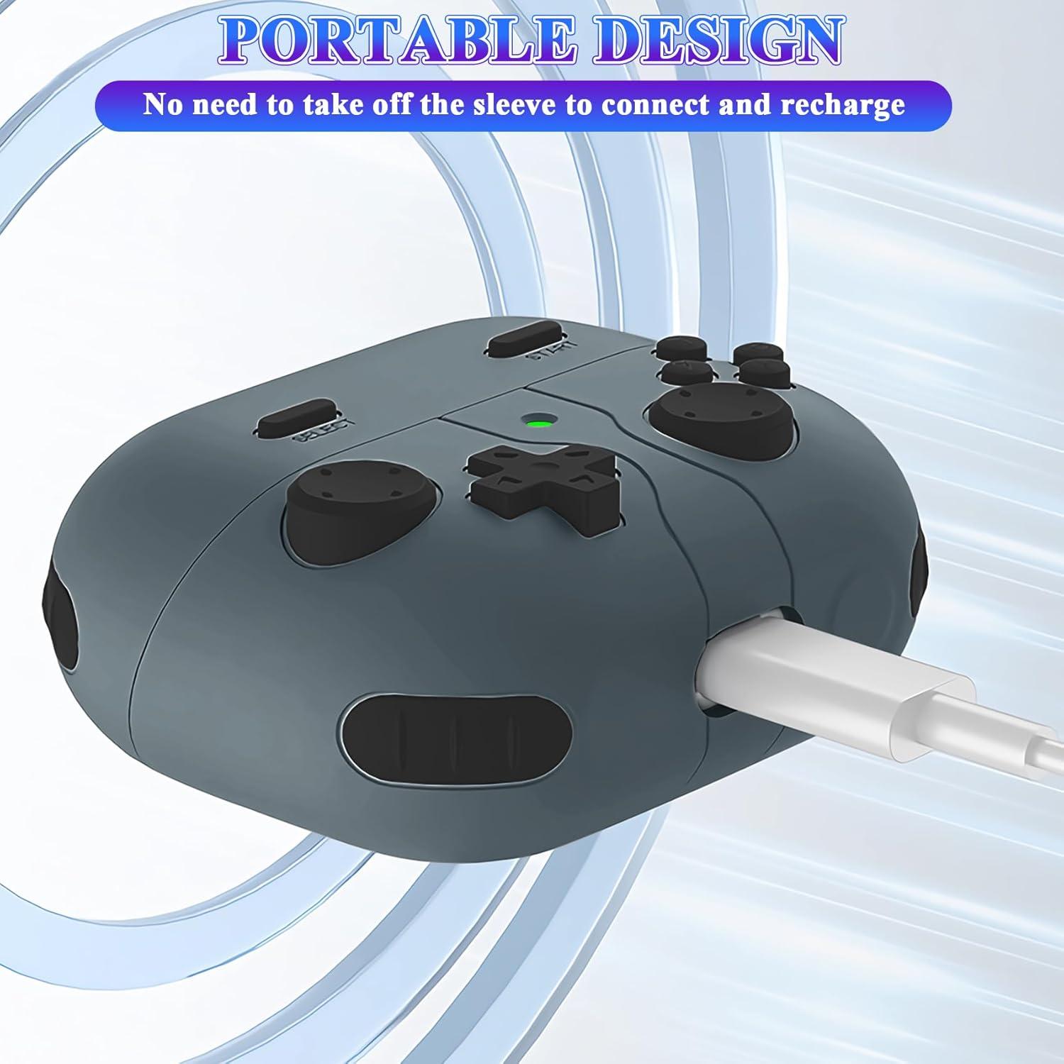 Estuche de Silicona OneNine para Samsung Galaxy Buds 3 Pro - Gris Oscuro