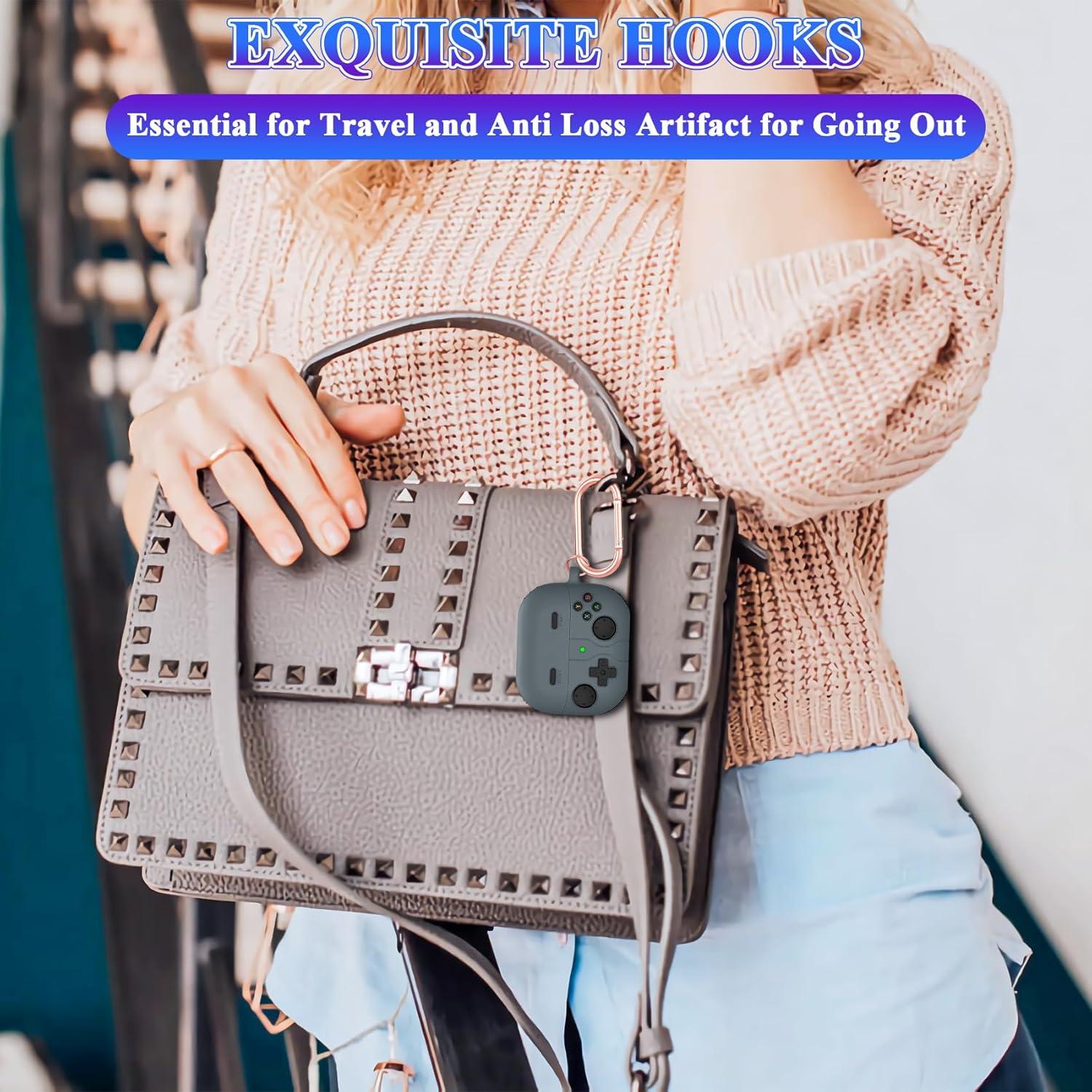 Estuche de Silicona OneNine para Samsung Galaxy Buds 3 Pro - Gris Oscuro