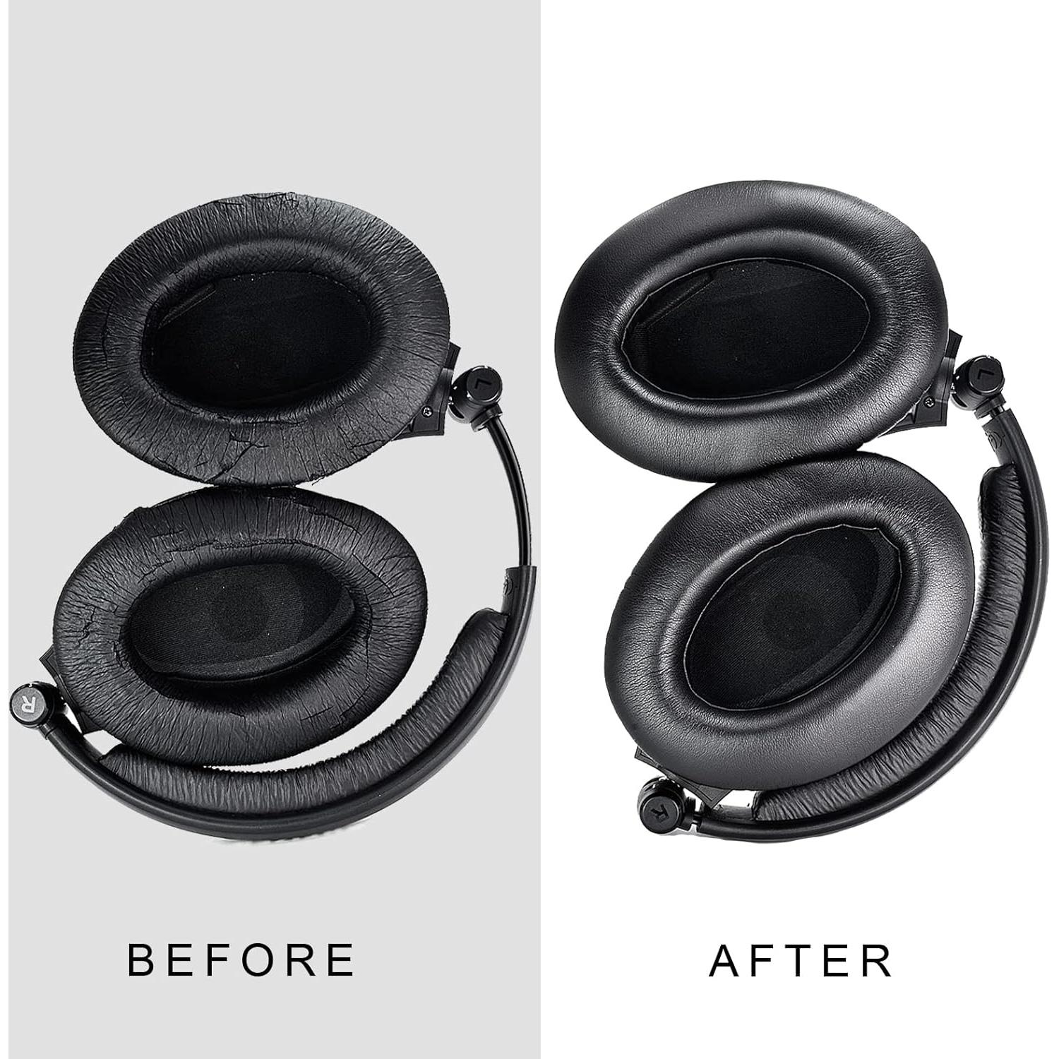 Almohadillas y diadema Sennheiser PC350 HD380 Pro - Negro