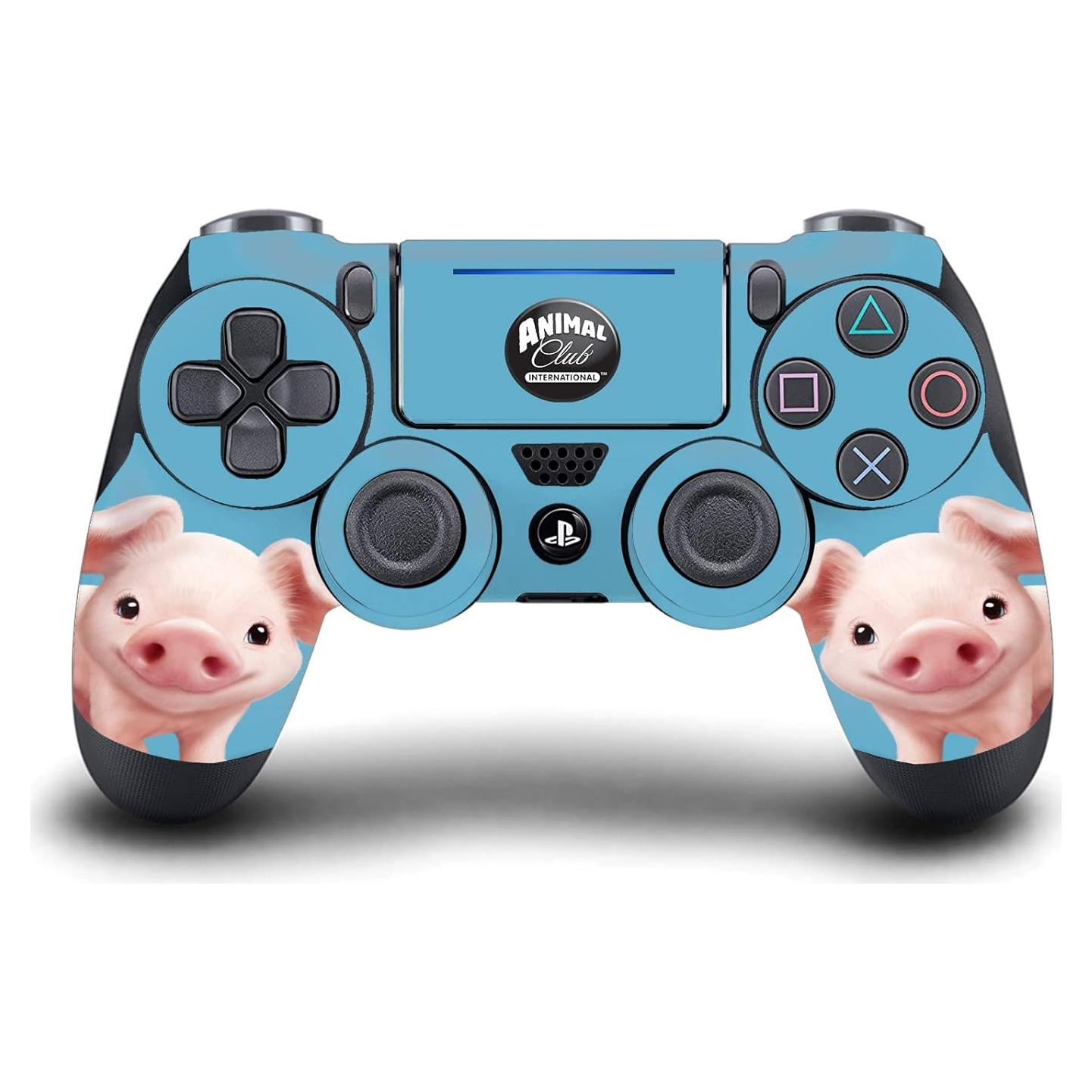 Pegatina Vinilo Cerdo Head Case Designs para Controlador PS4