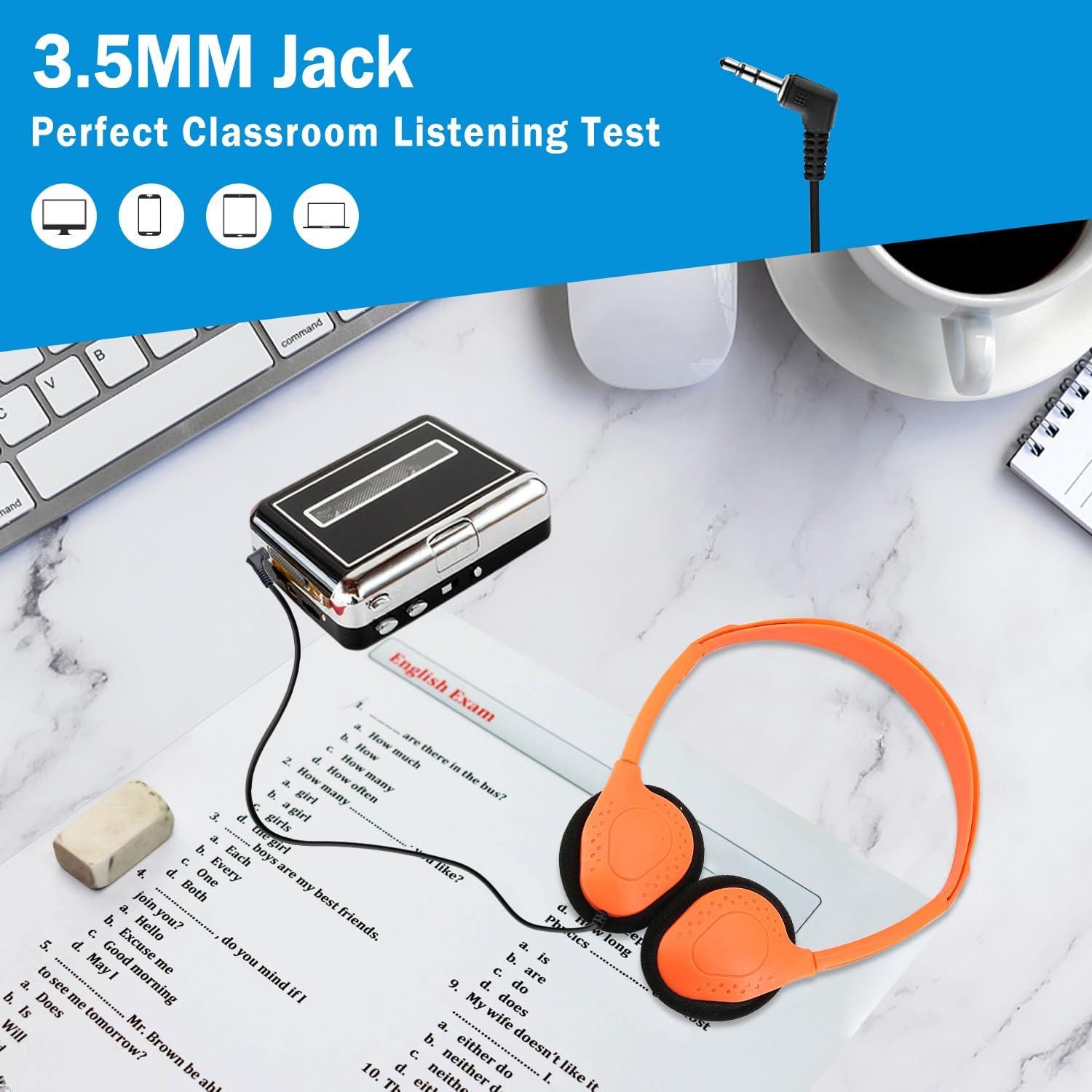 Paquete de 12 Auriculares Ajustables Anrgterg con Cable 3.5mm