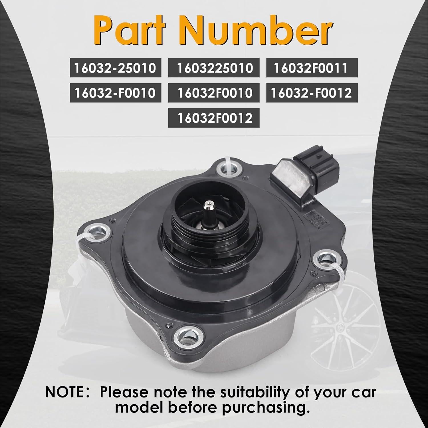 Bomba de Agua Eléctrica Refrigerante TASAN RACING 2.5L L4