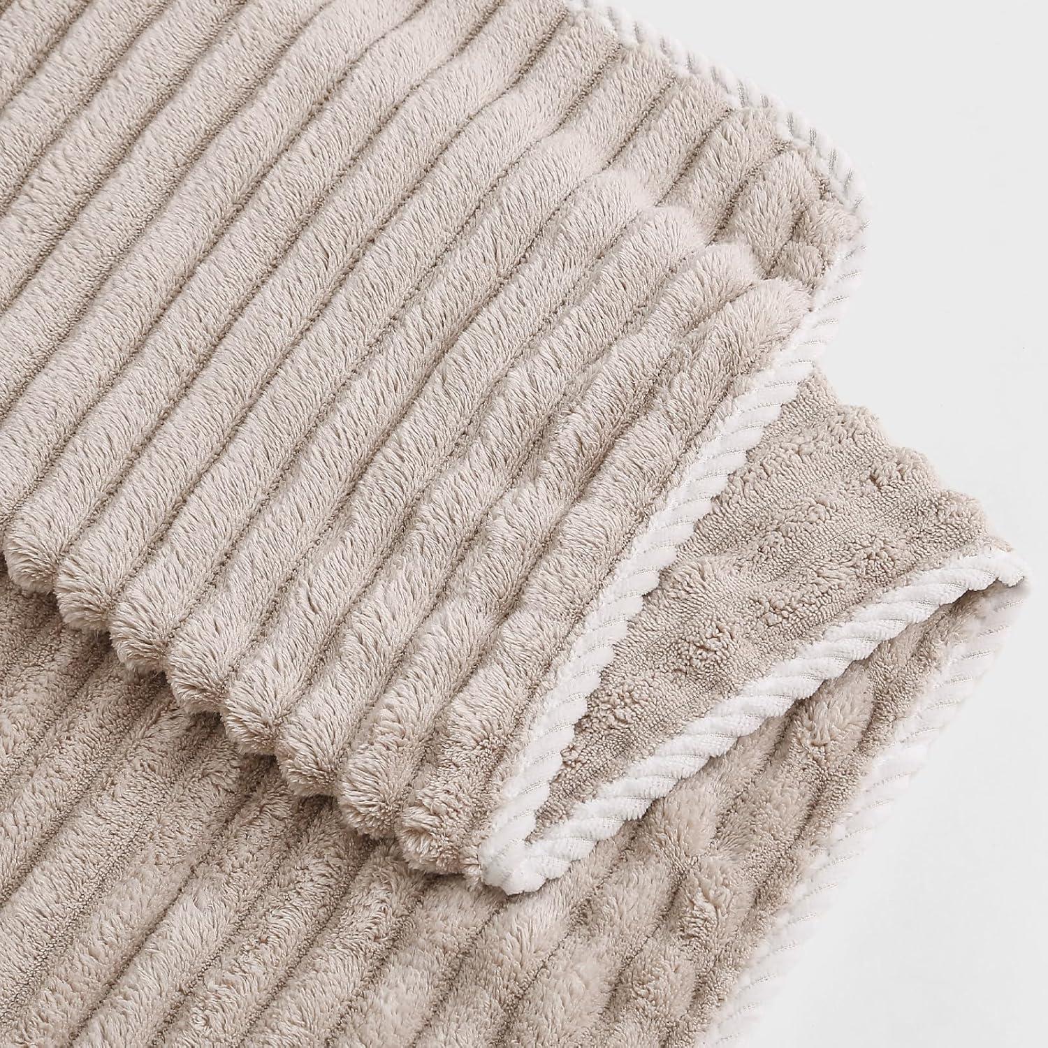 Juego de Toallas de Baño XIQ 99x200 cm Beige 2 Piezas