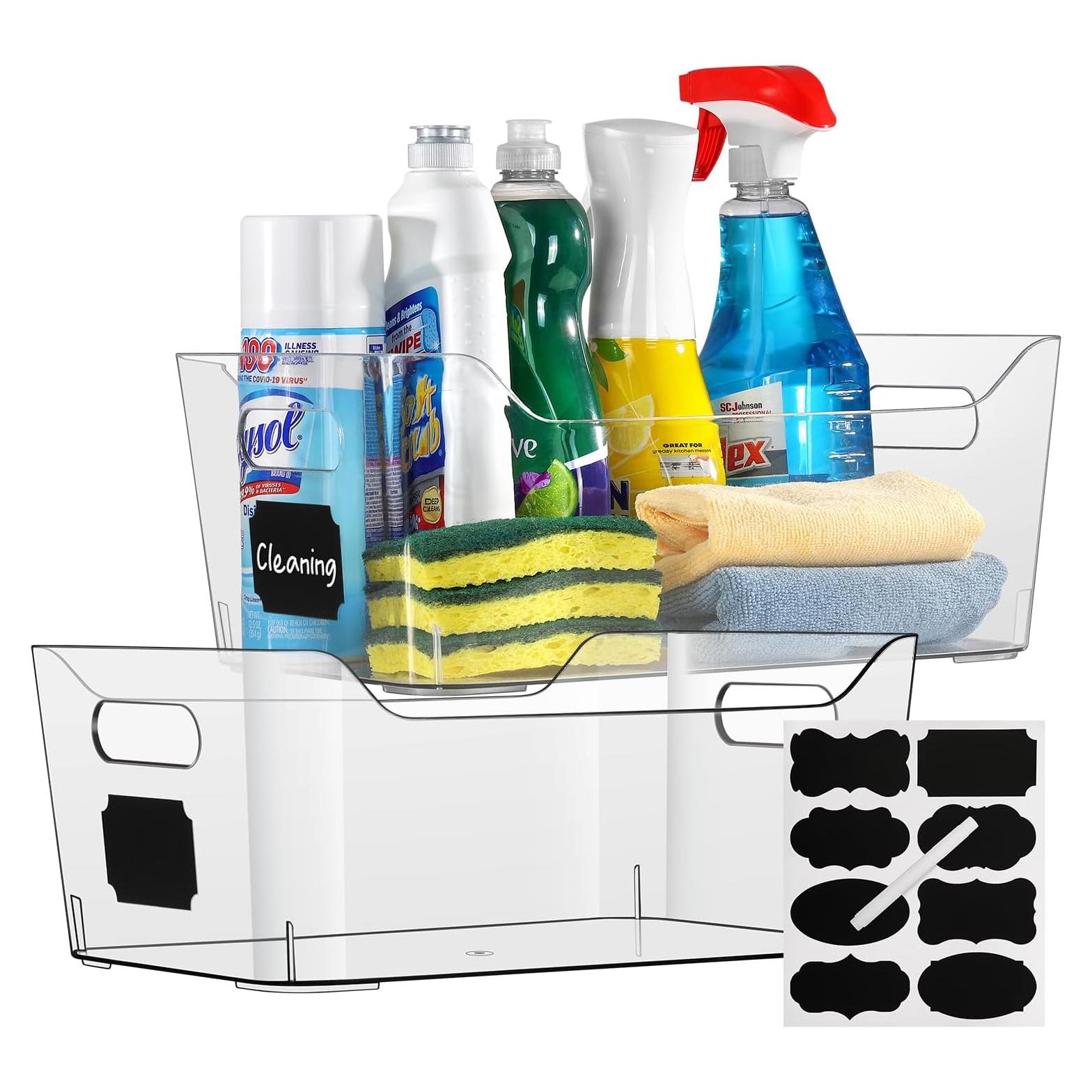 Contenedores de Plástico Transparente ShelfShaper 32.5x24.1cm