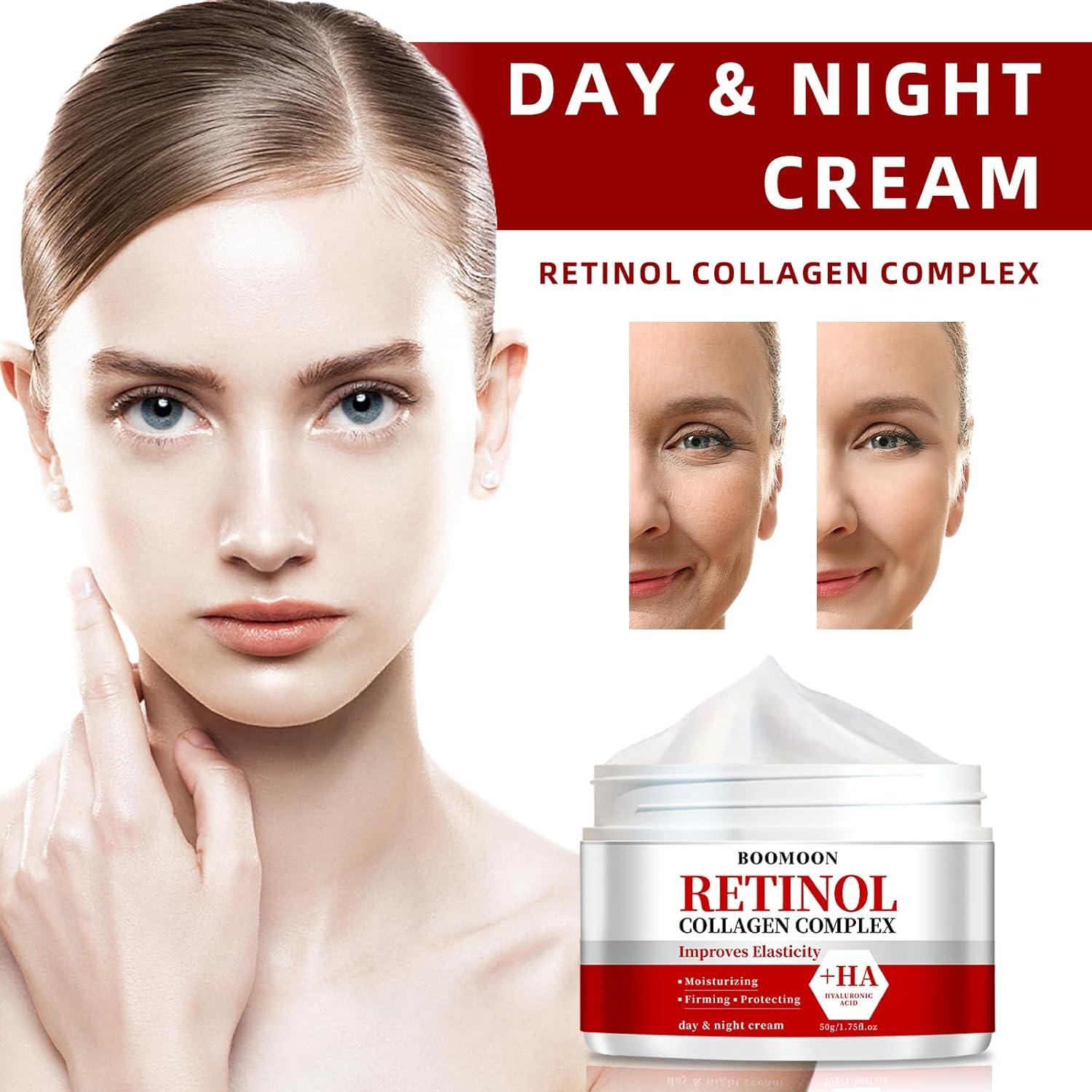 Crema Facial Antienvejecimiento BOOMOON con Retinol 100 g