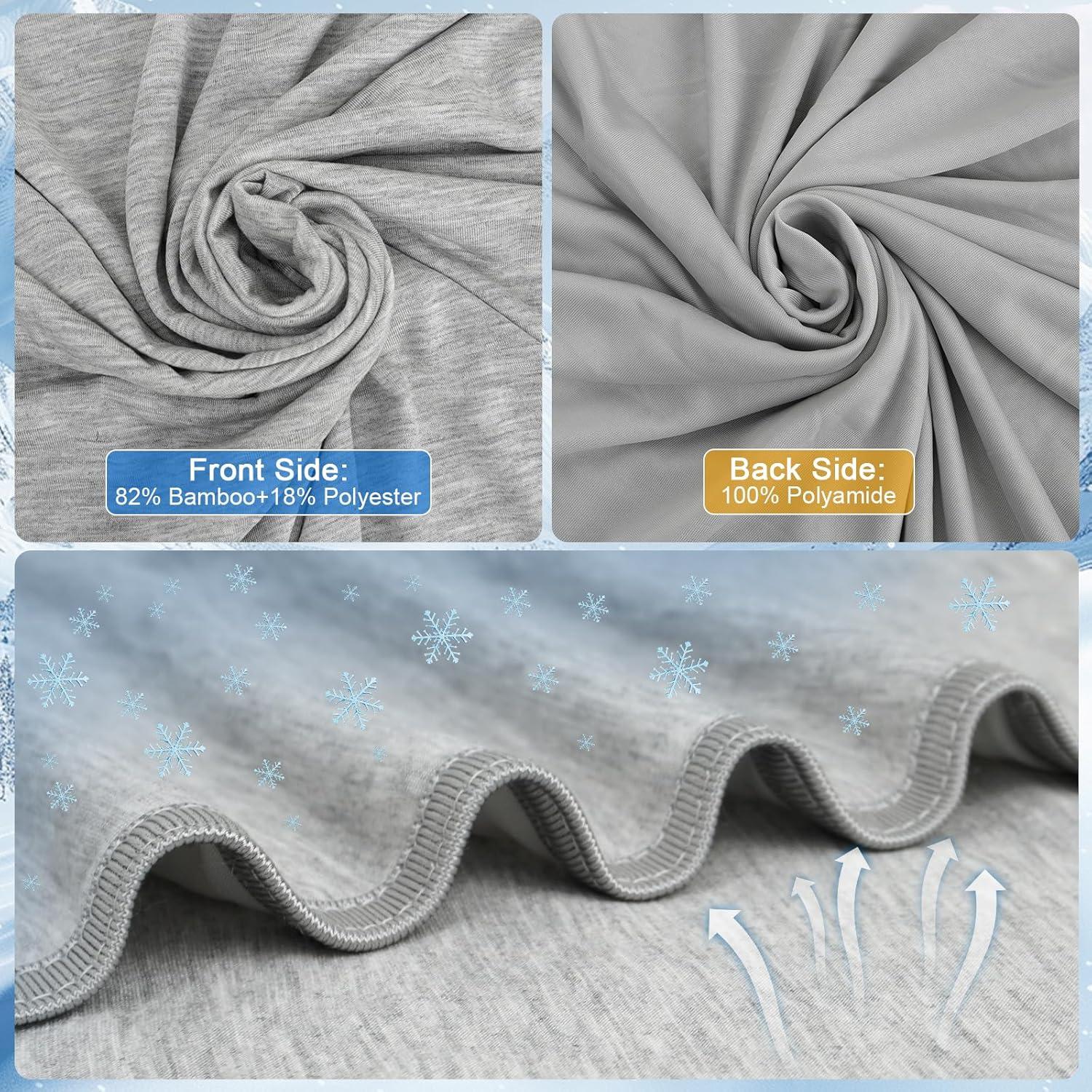 Manta Refrigerante CXXDE Reina 200x200 cm Suave y Transpirable