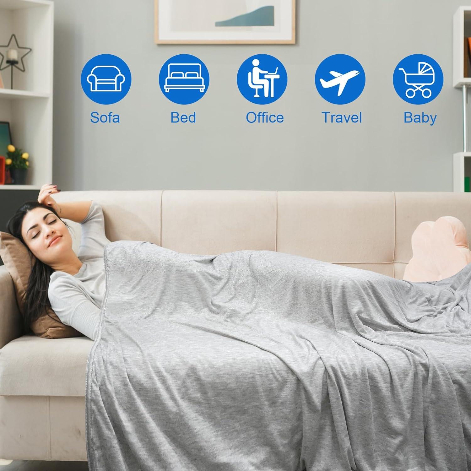 Manta Refrigerante CXXDE Reina 200x200 cm Suave y Transpirable