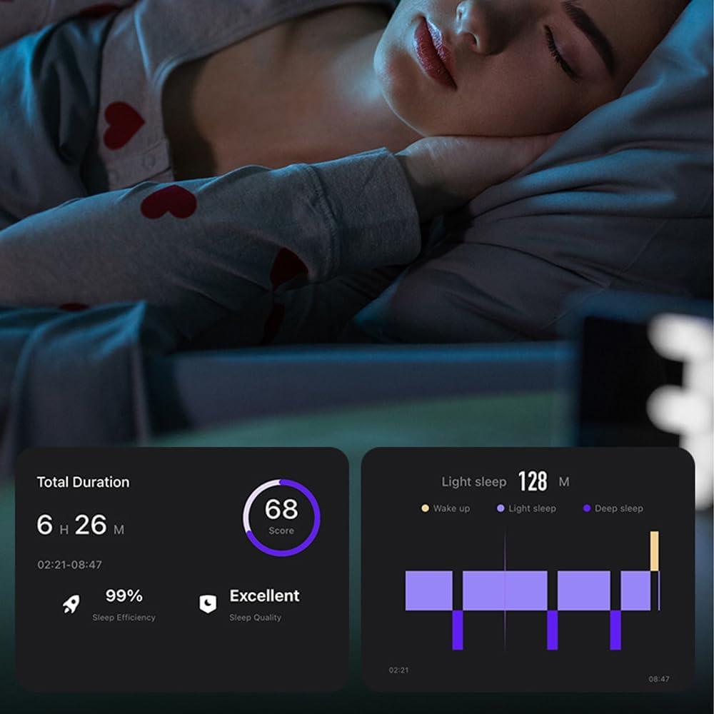 Anillo Inteligente SMTECH #8 para Fitness y Salud - Monitoreo de Sueño