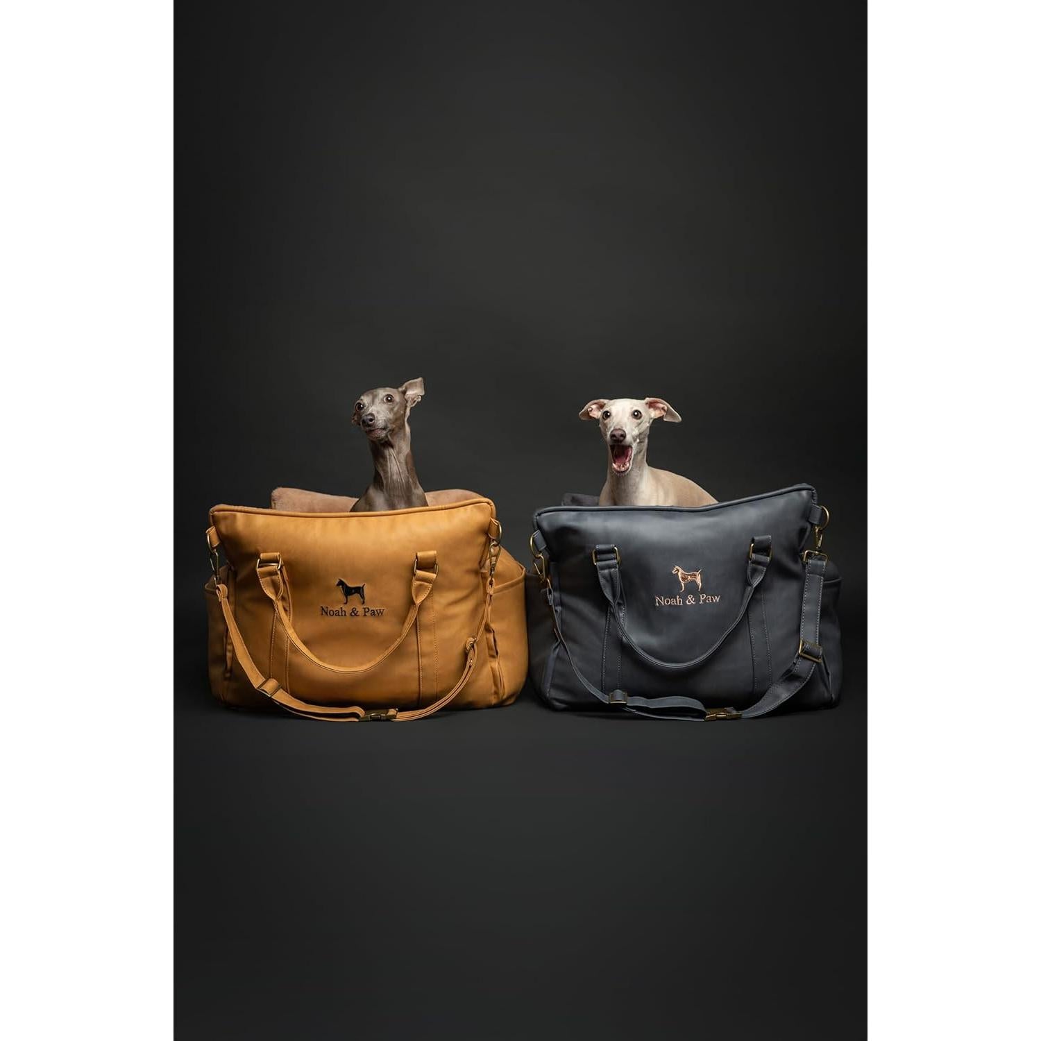 Asiento Elevador para Perros Noah & Paw Mediano Camel