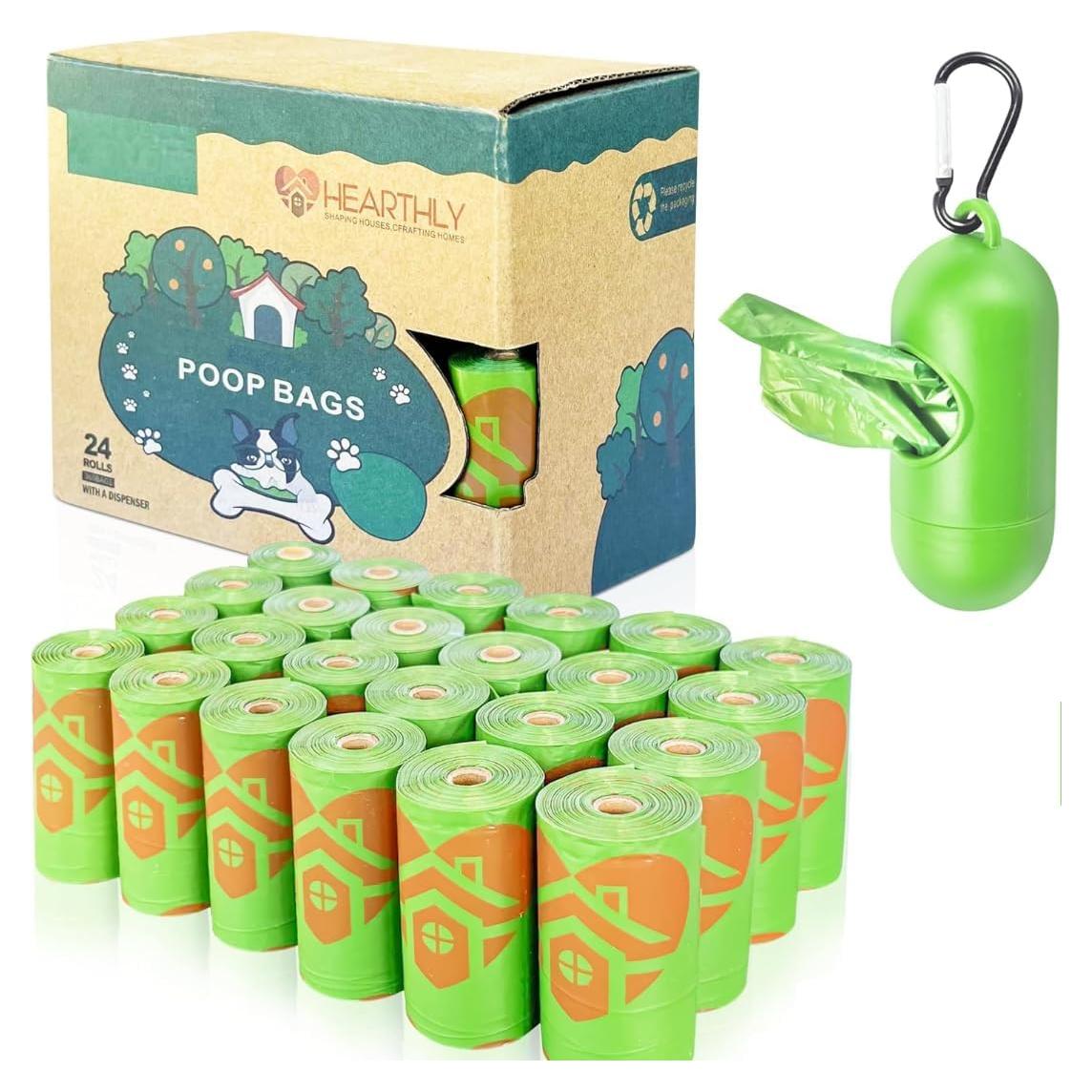 Bolsas para Excremento de Perro Hearthly 360 Unidades Aroma Lavanda