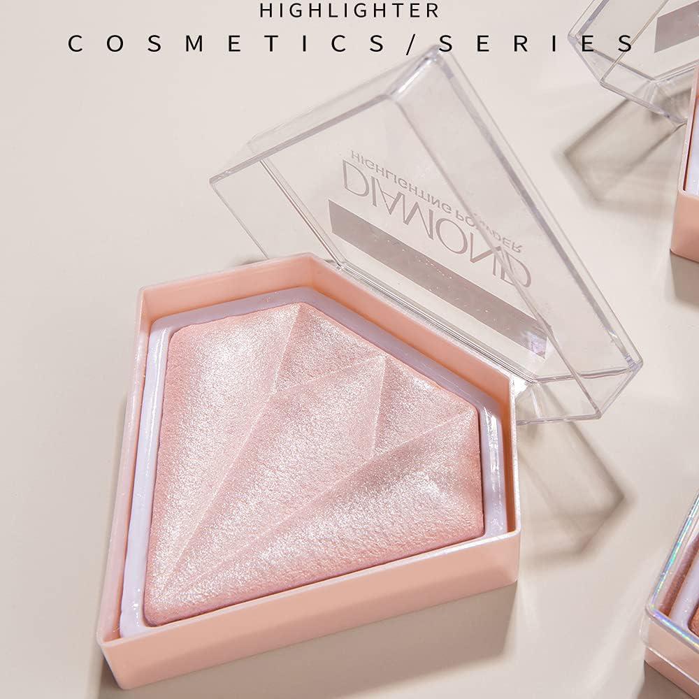 Rubor Iluminador en Polvo AKARY Rosa Brillante 7.87g