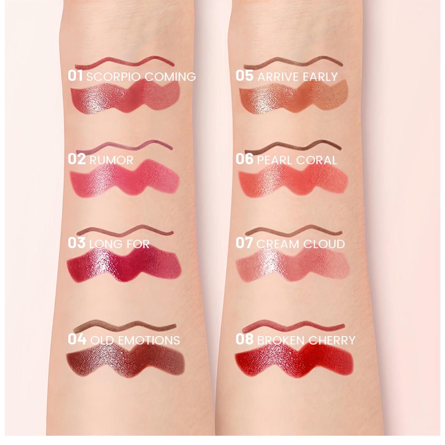 Set de Lápiz Labial y Delineador a Prueba de Agua Melemando