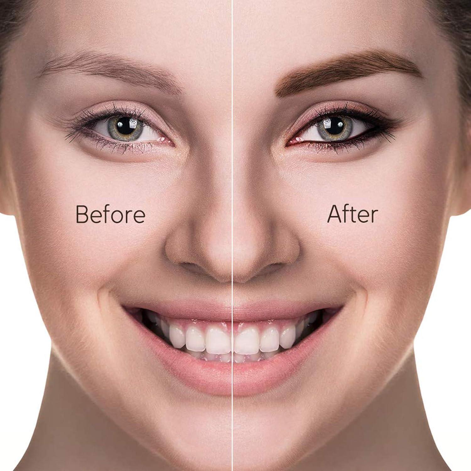 Gel de Cejas Impermeable YOLETO Marrón Ceniza 12cm con Cepillo