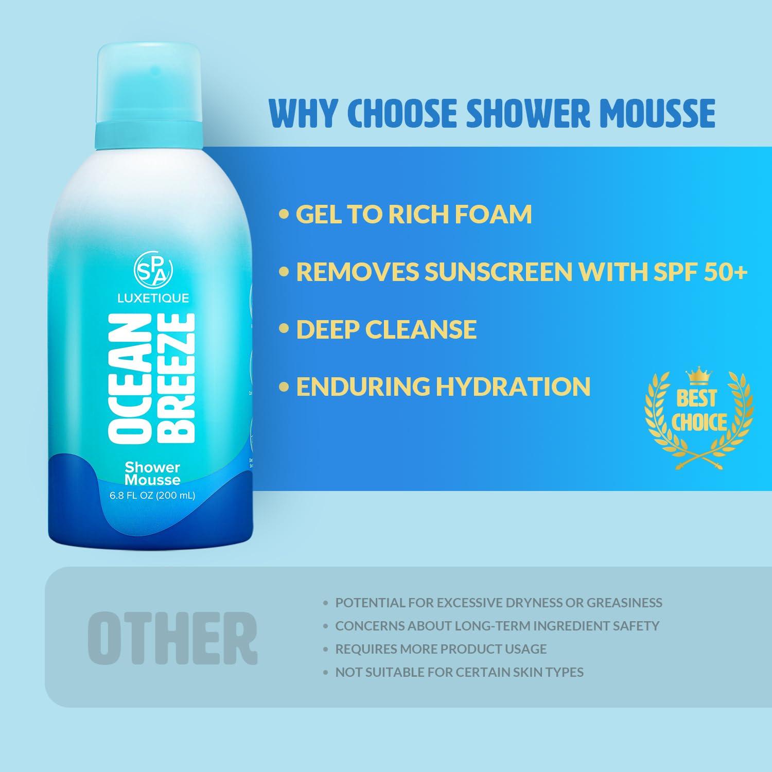 Gel de Ducha Spa Luxetique Brisa Oceánica 200 ml Hidratante