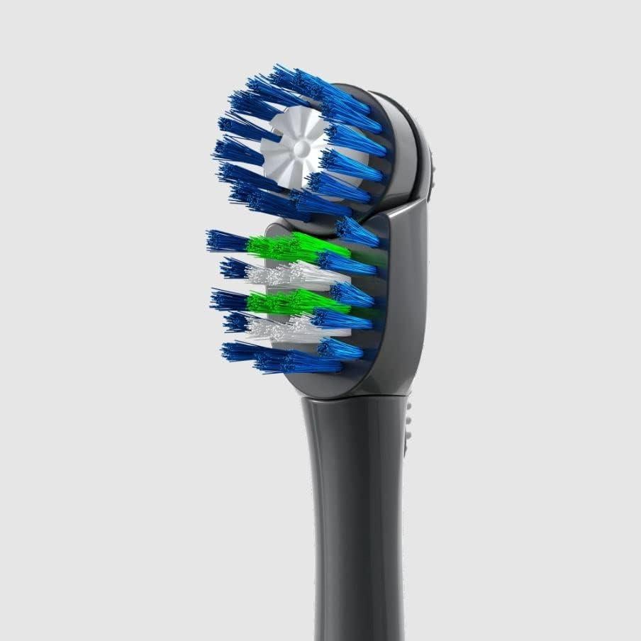 Cepillo de dientes Colgate 360 Optic White a pilas suave 2 unidades