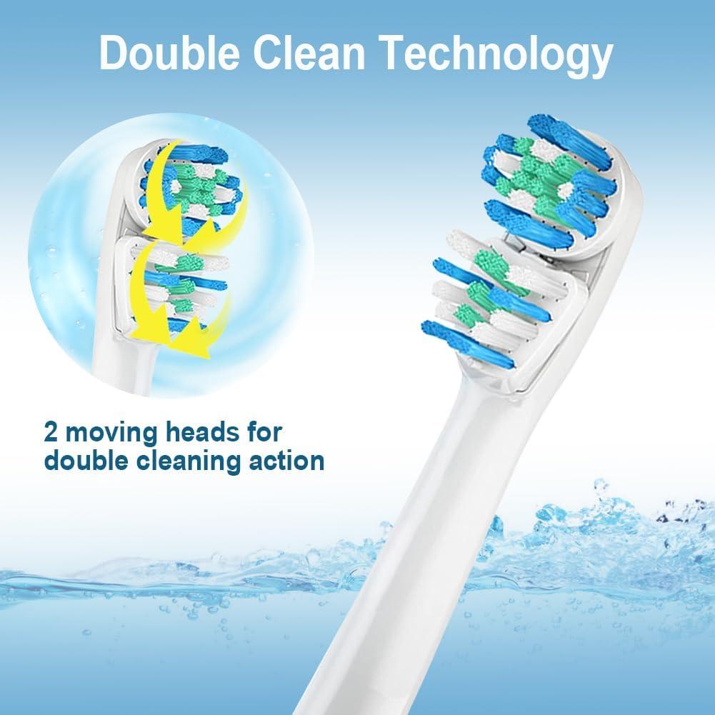 Cabezas de cepillo DeBizz Dual-Clean para Oral-B - 12 piezas