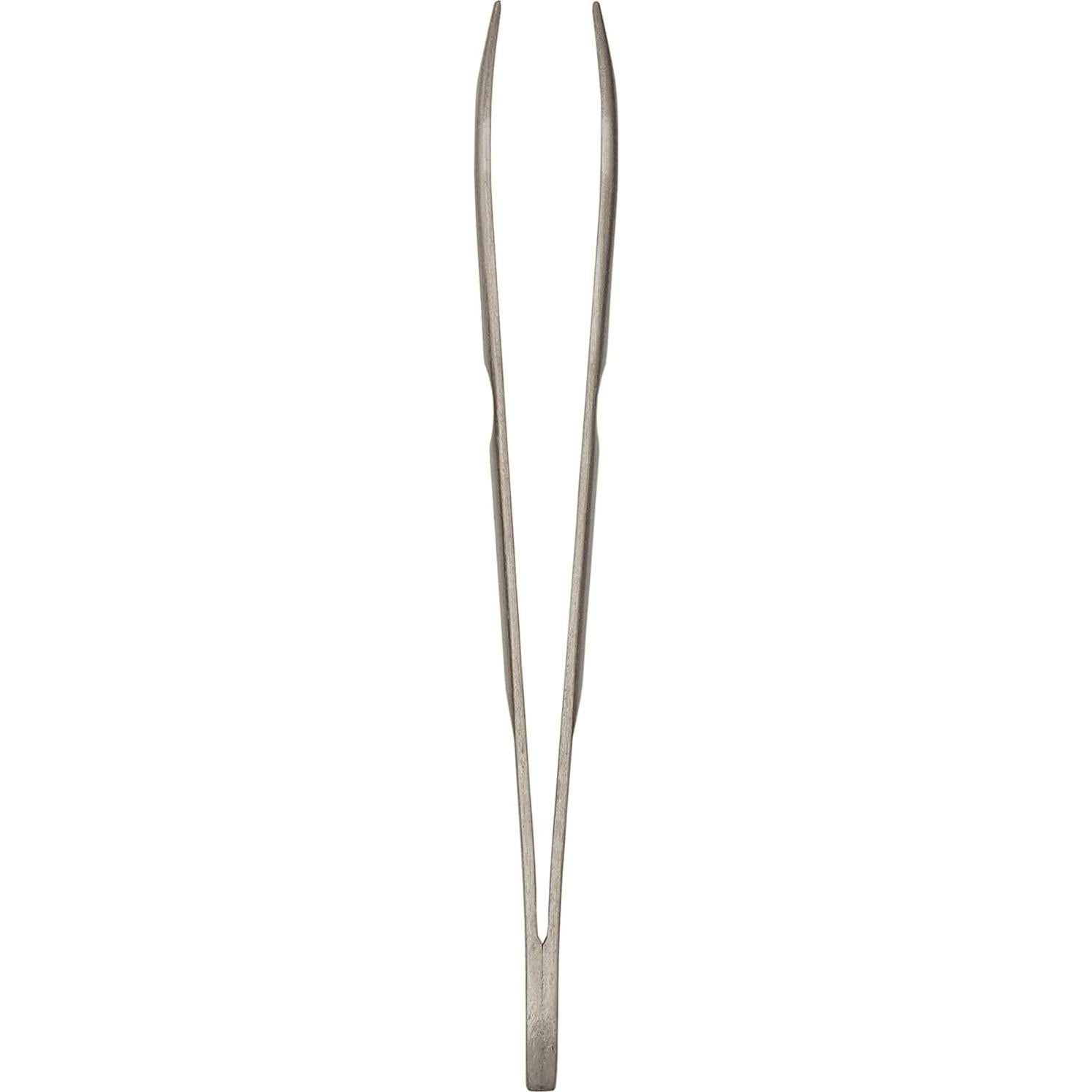 e.l.f. Slant Tweezer, Professional Quality Stainless Steel, Provides a Strong Grip, Removes Hairs Accurately, Shapes, Defines, Easy To Use, Ergonomically-Designed