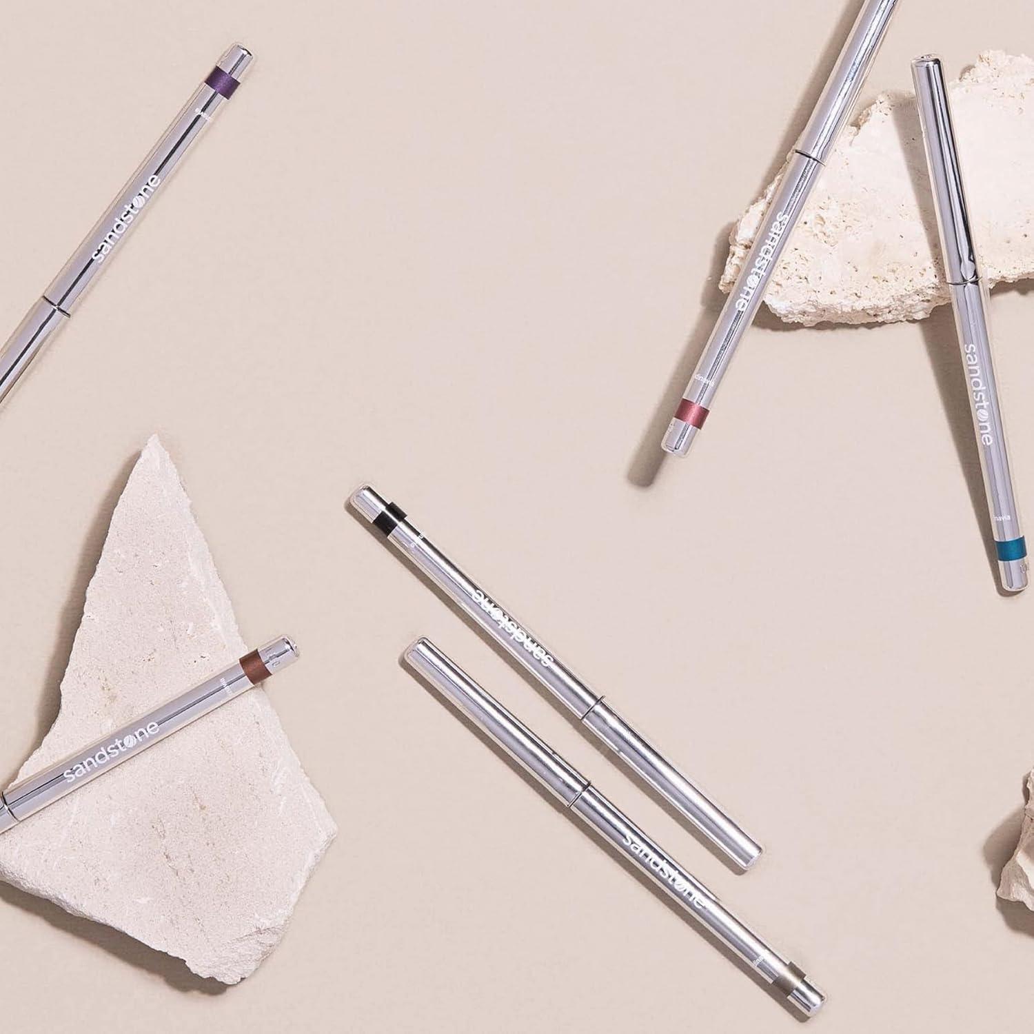 Lápiz de Eyeliner Hipoalergénico Impermeable Sandstone Rojo