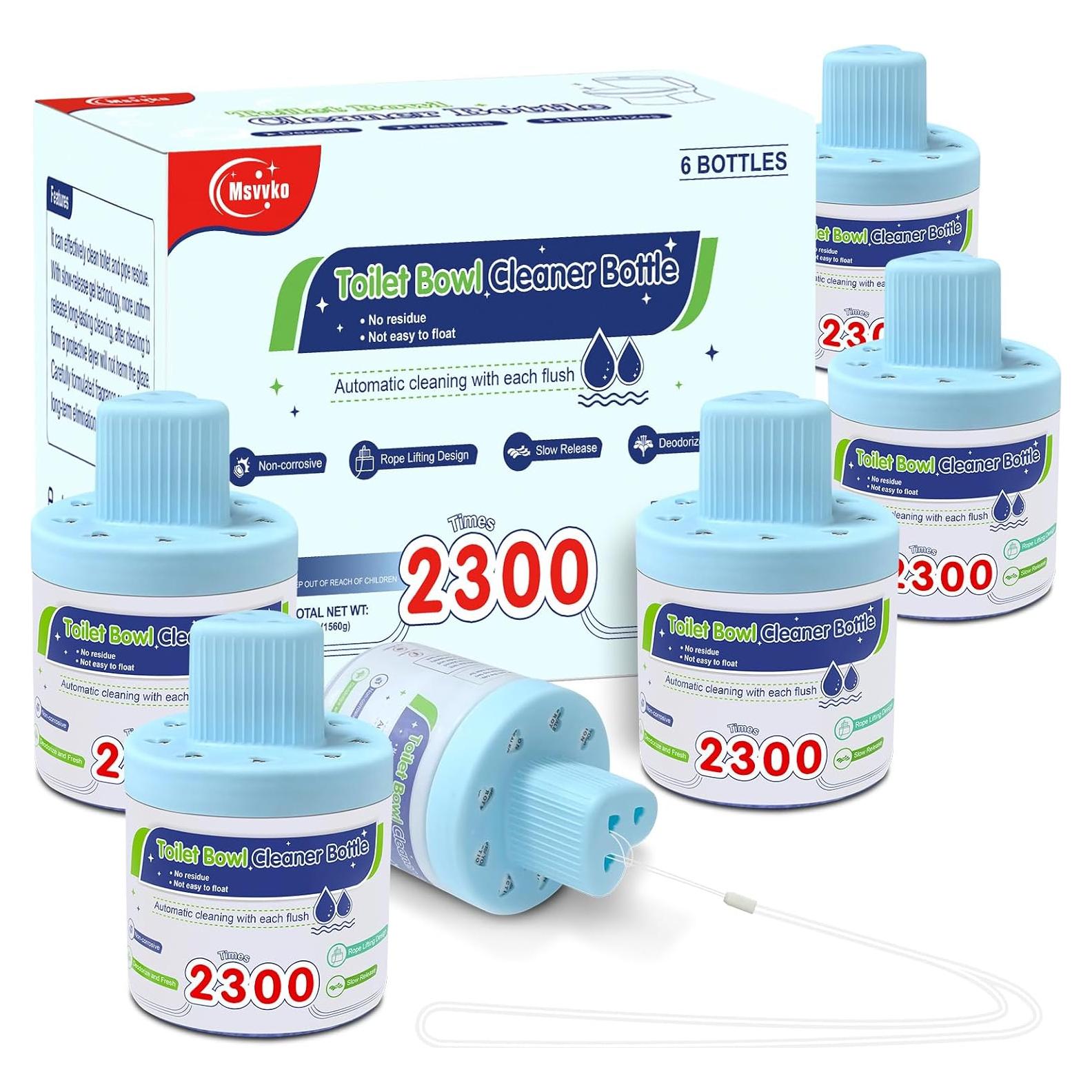 Limpiador de Inodoro Msvvko - Tabletas Automáticas 6 Unidades