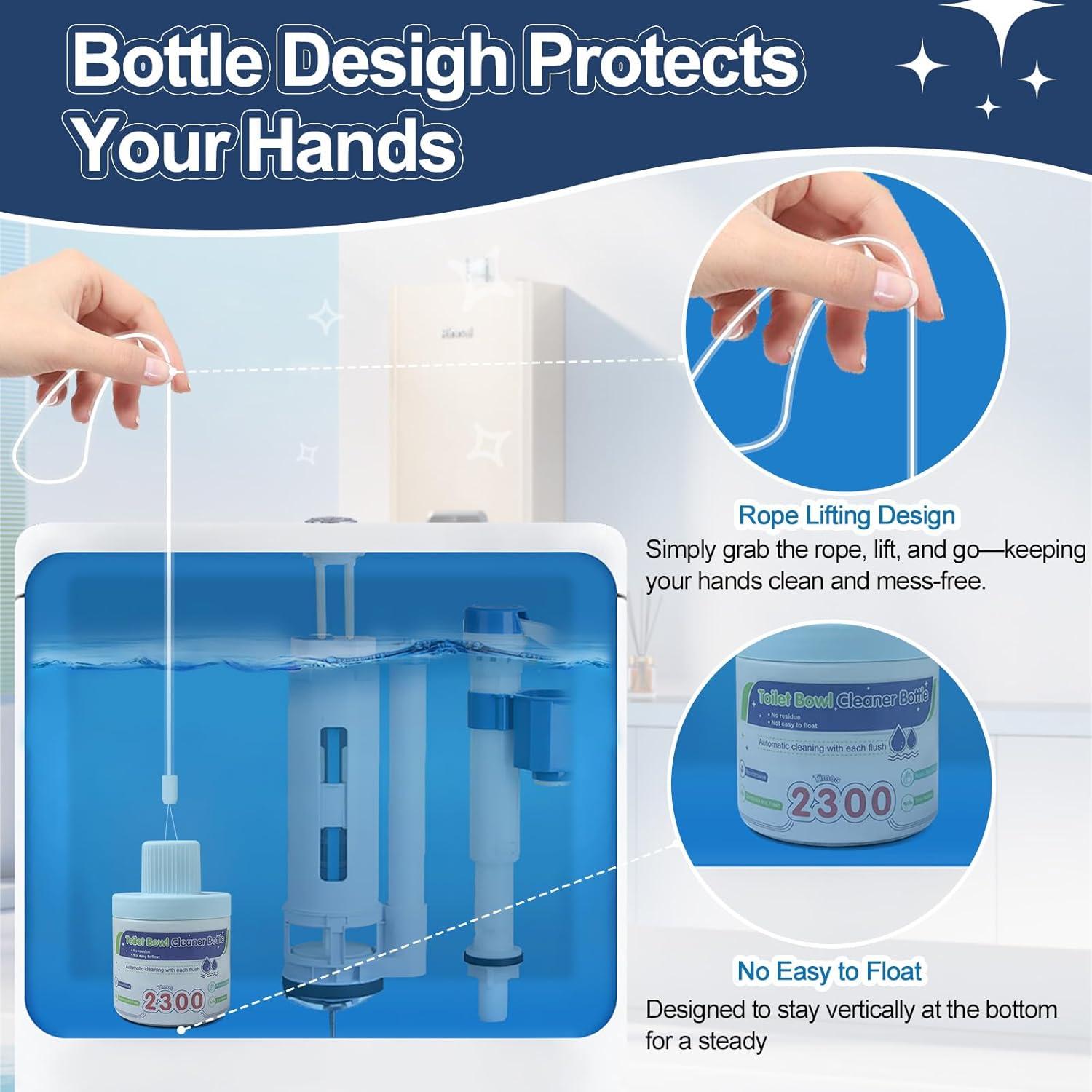 Limpiador de Inodoro Msvvko - Tabletas Automáticas 6 Unidades