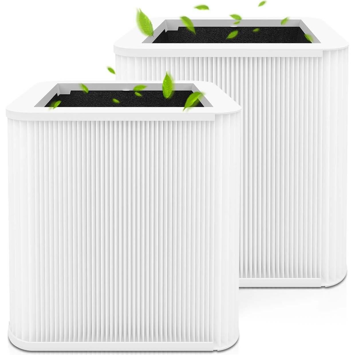 Reemplazo de Filtro HEPA H13 Musslan 211+ 2 Pack para Purificador