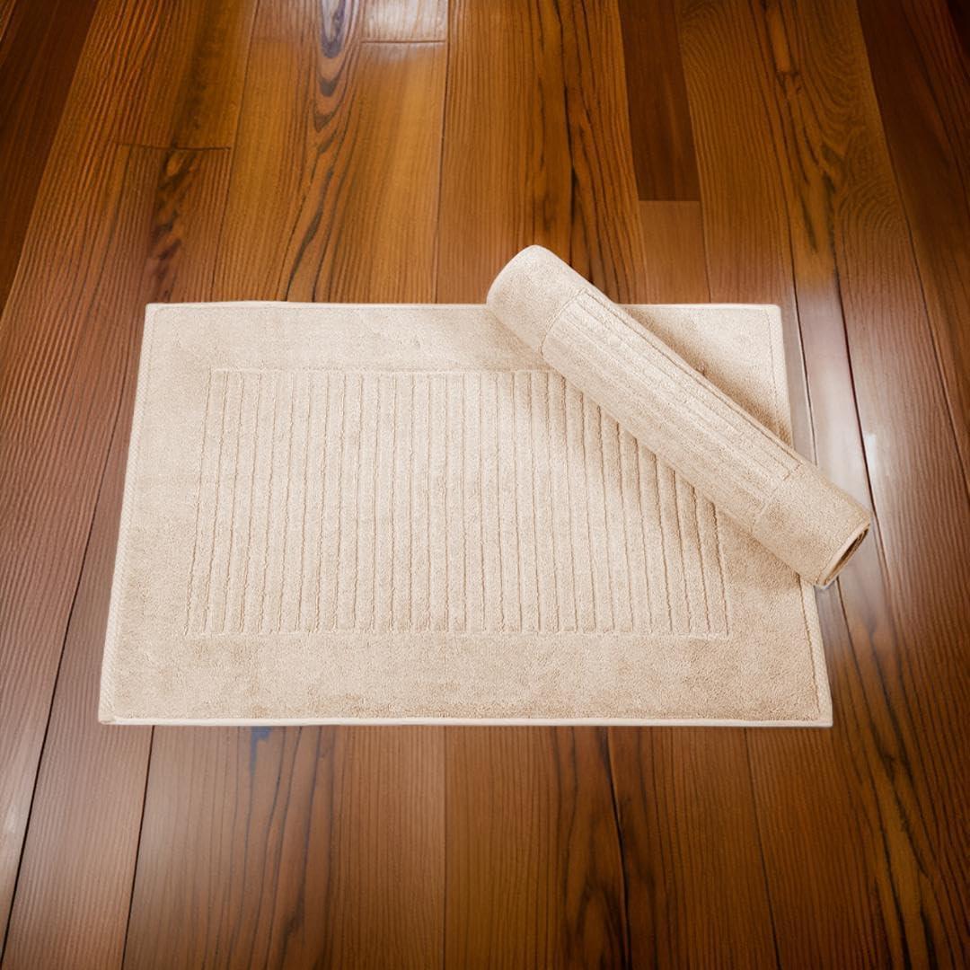 Juego de Alfombrillas de Baño Classic Turkish - 2 Piezas 100% Algodón