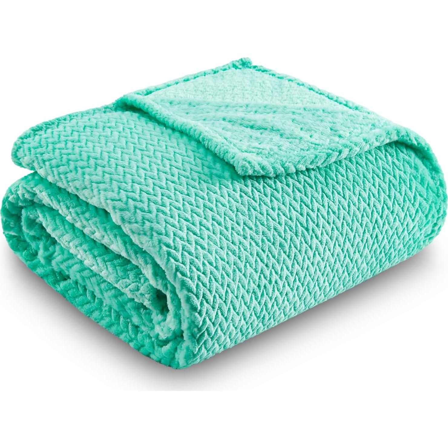 Manta Suave NEWCOSPLAY Aqua 127x152 cm para Todas las Estaciones