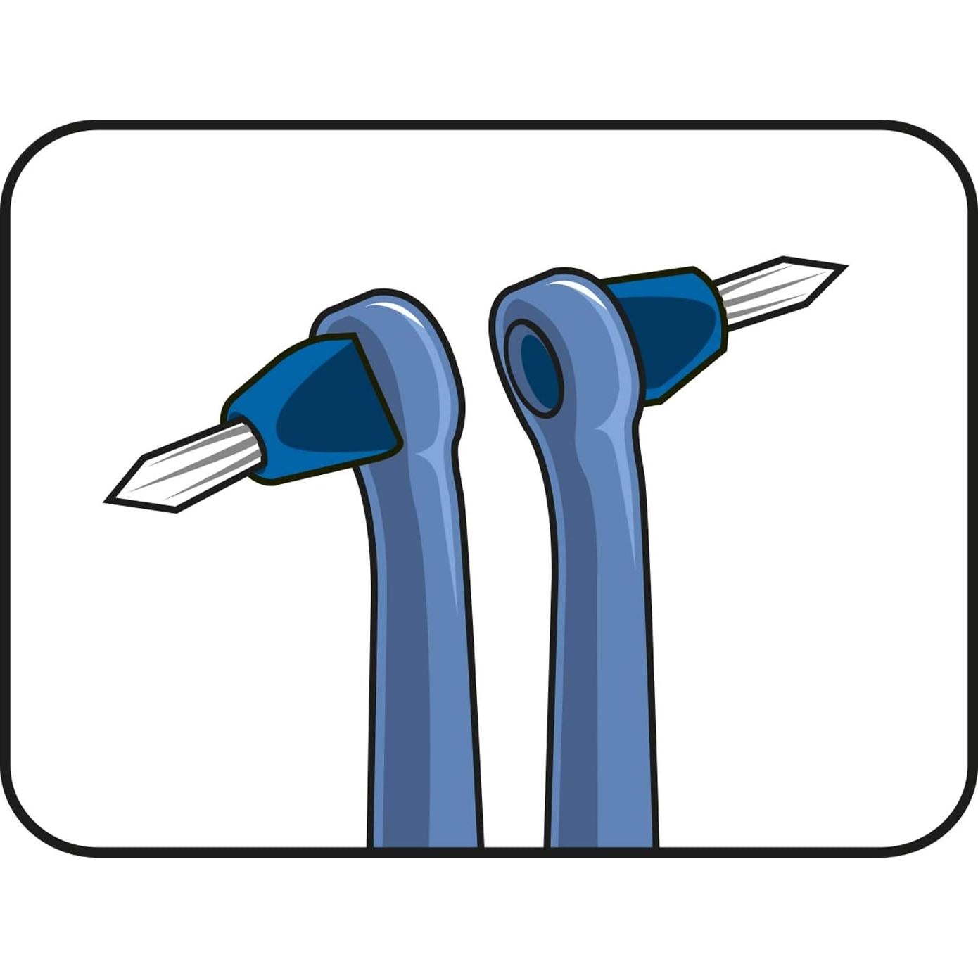 Cepillo de Dientes TePe Interspace Angled Medio para Brackets - Paquete de 12