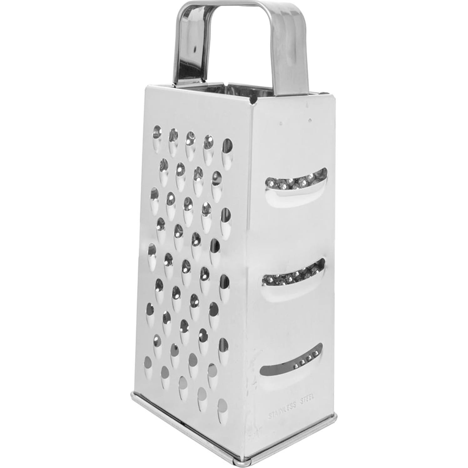 Rallador de Acero Inoxidable Norpro 4 Lados 21cm Plata