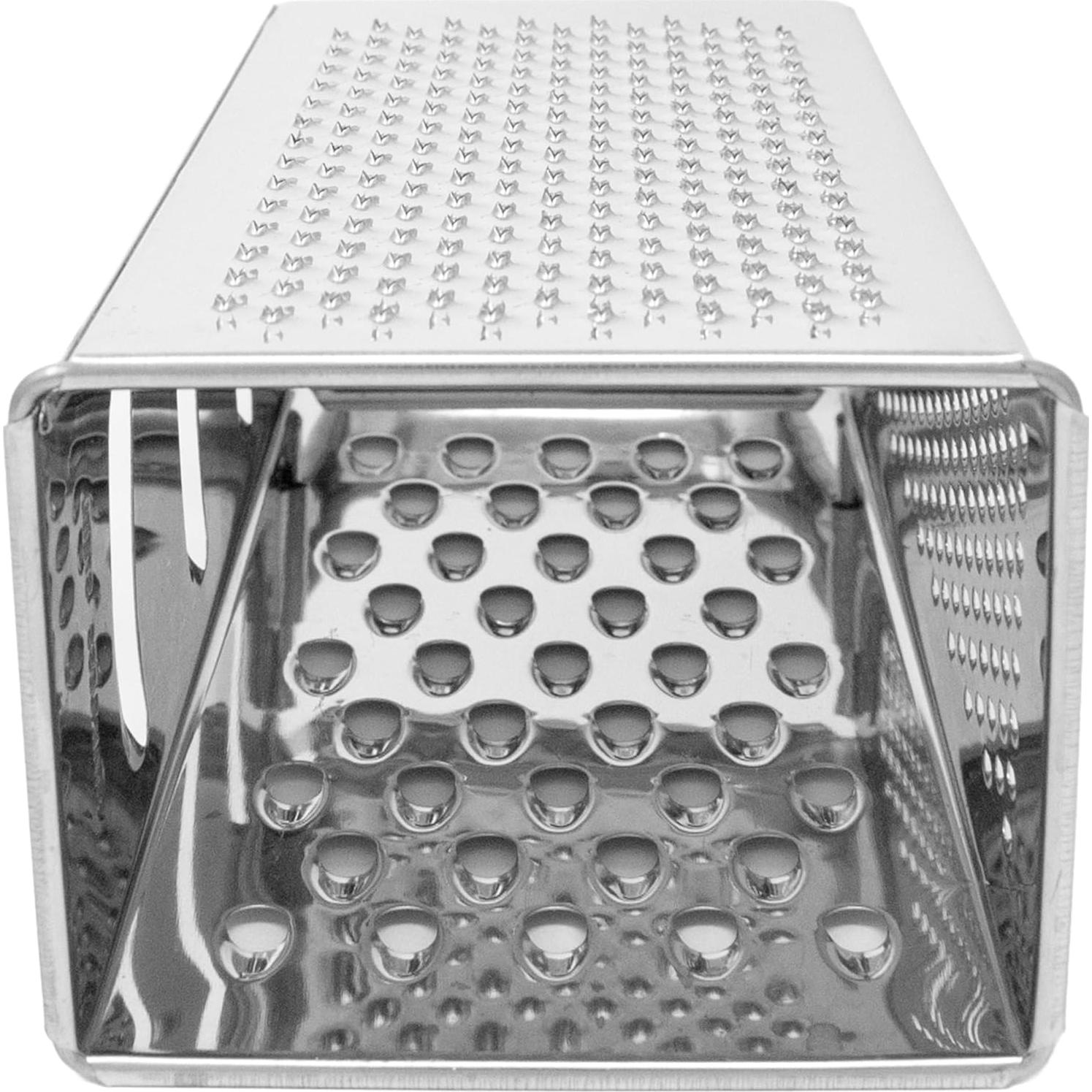 Rallador de Acero Inoxidable Norpro 4 Lados 21cm Plata