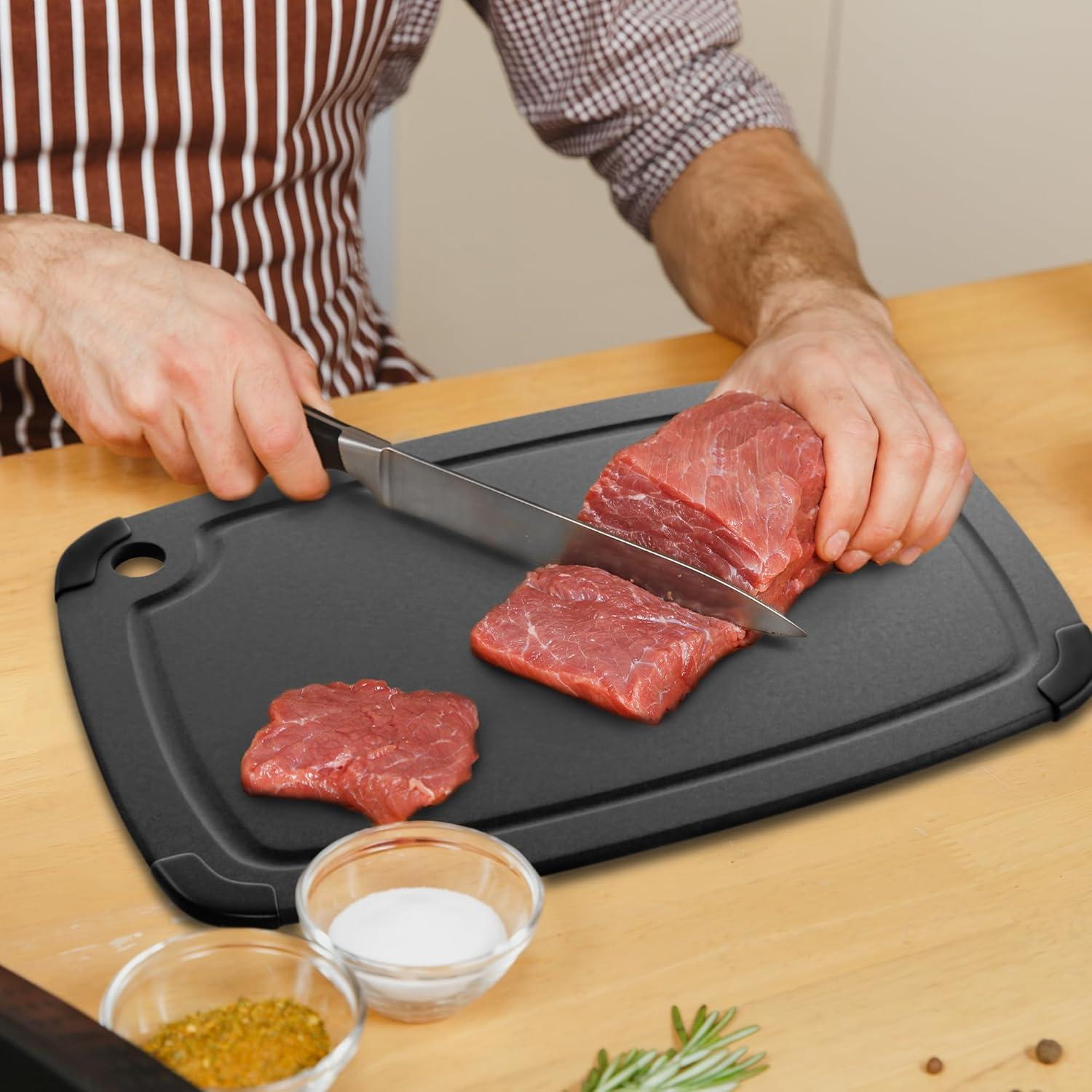 Tabla de Cortar Belwares 36.83x28.58cm Madera Ecológica Apta Lavavajillas