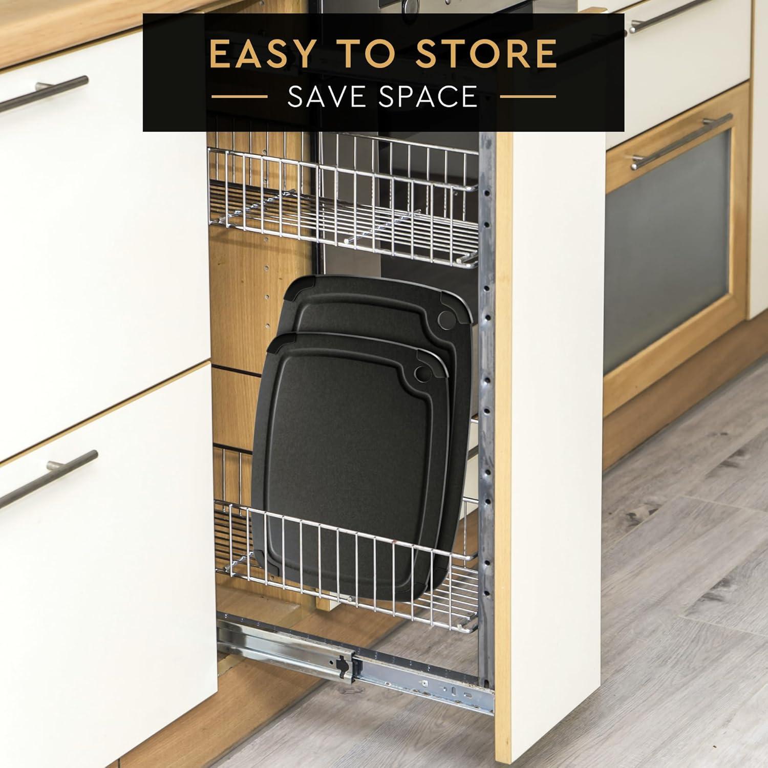 Tabla de Cortar Belwares 36.83x28.58cm Madera Ecológica Apta Lavavajillas