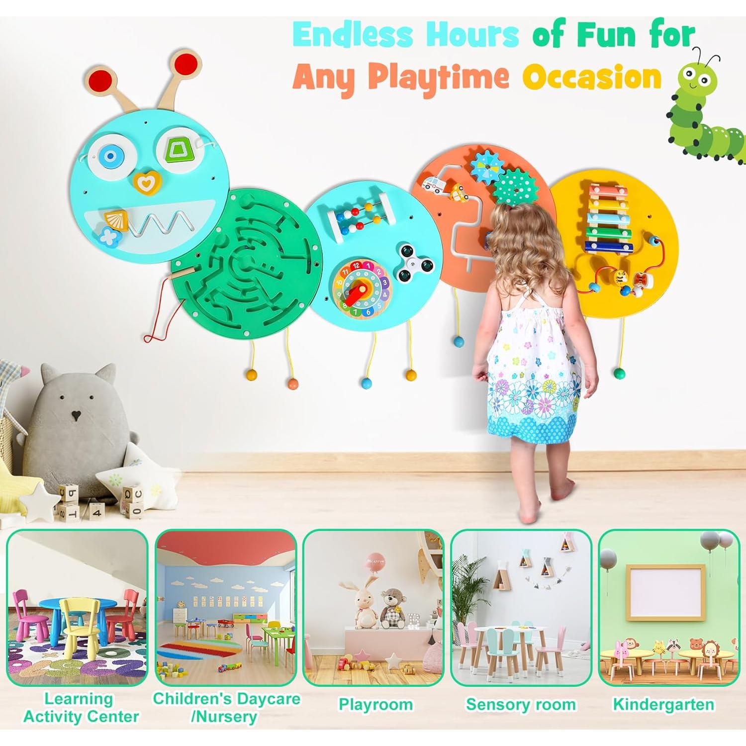 Panel de Actividad en la Pared Wednik - Juguete Sensorial Grande