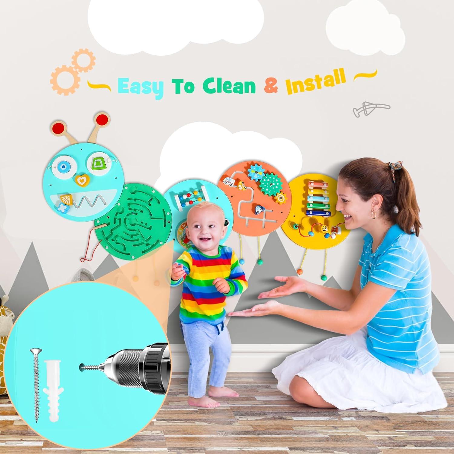 Panel de Actividad en la Pared Wednik - Juguete Sensorial Grande